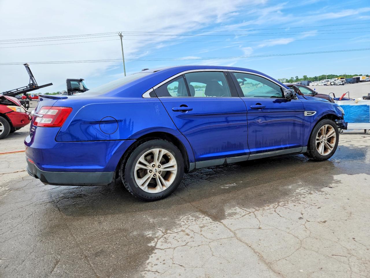 2015 Ford Taurus Sel Blue vin: 1FAHP2E80FG104101