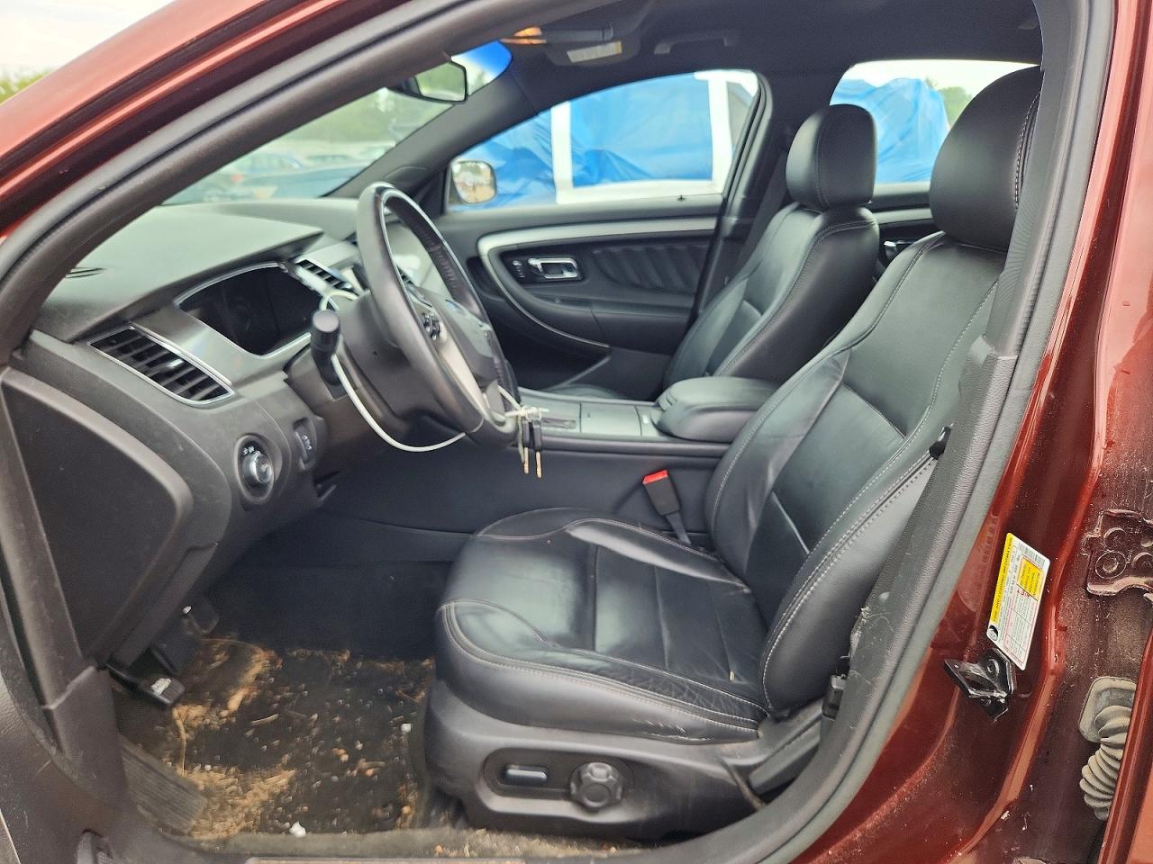 2015 Ford Taurus Sel Brown vin: 1FAHP2E80FG110156