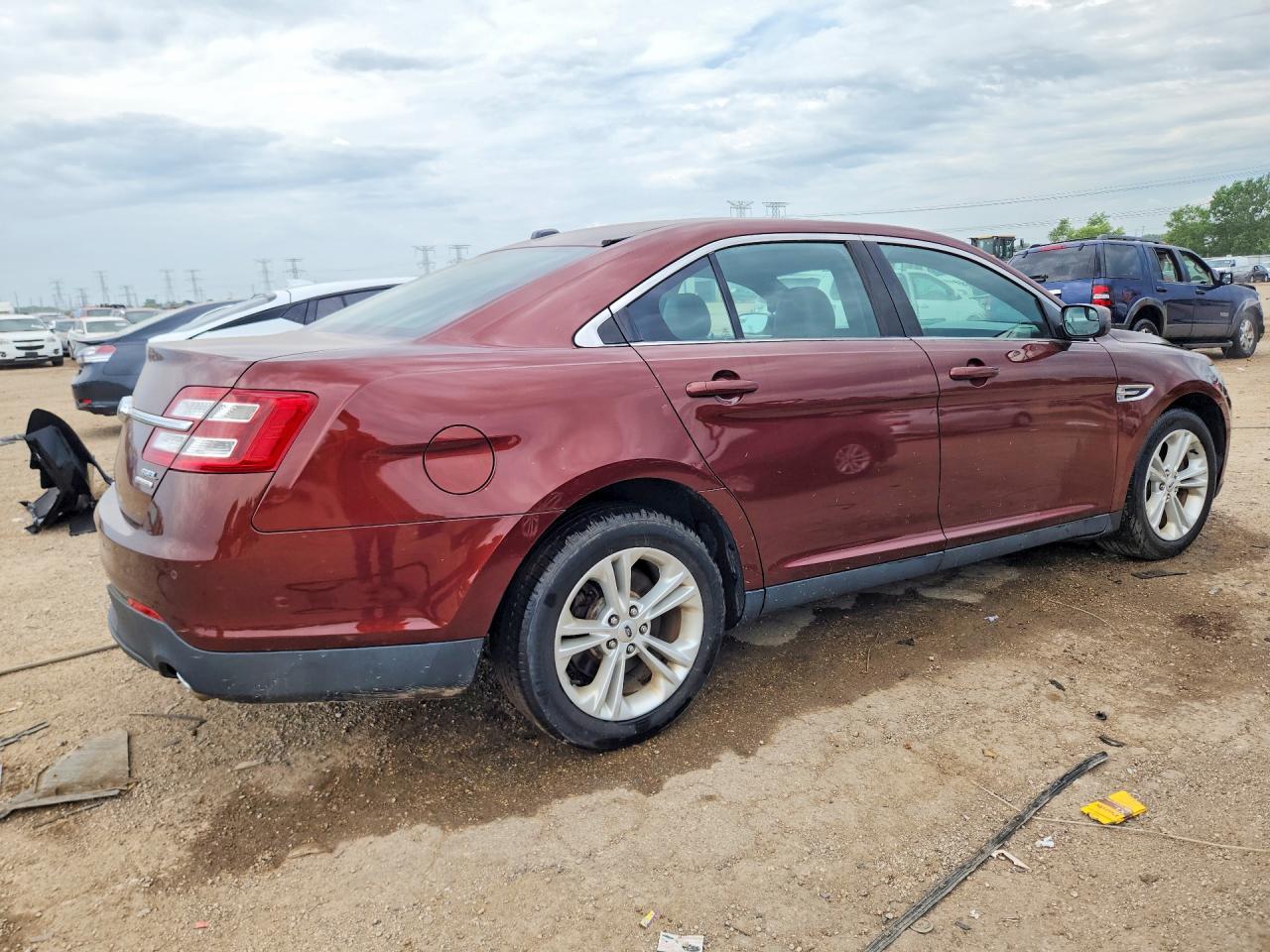2015 Ford Taurus Sel Brown vin: 1FAHP2E80FG110156