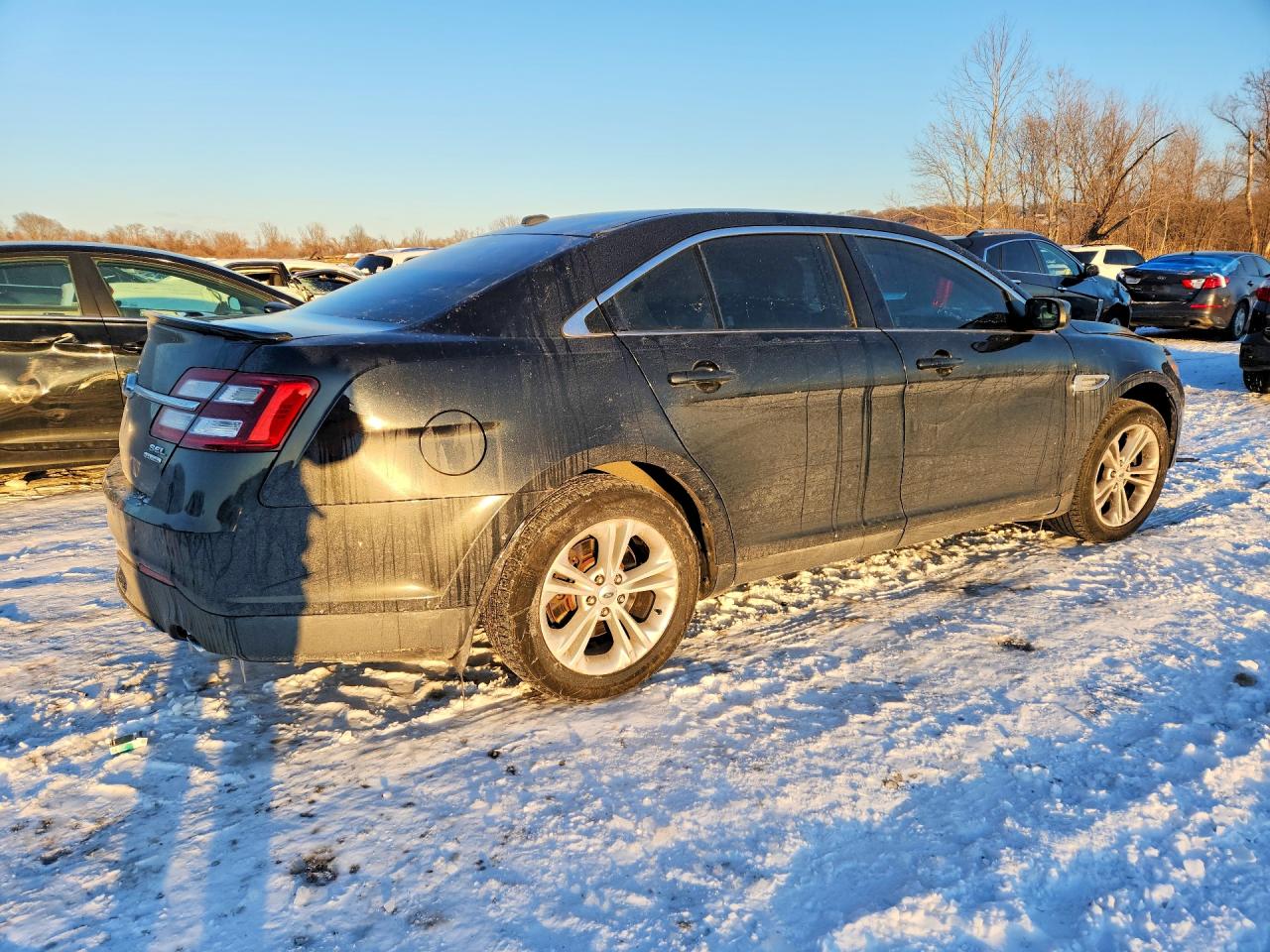 2015 Ford Taurus Sel Black vin: 1FAHP2E80FG137583