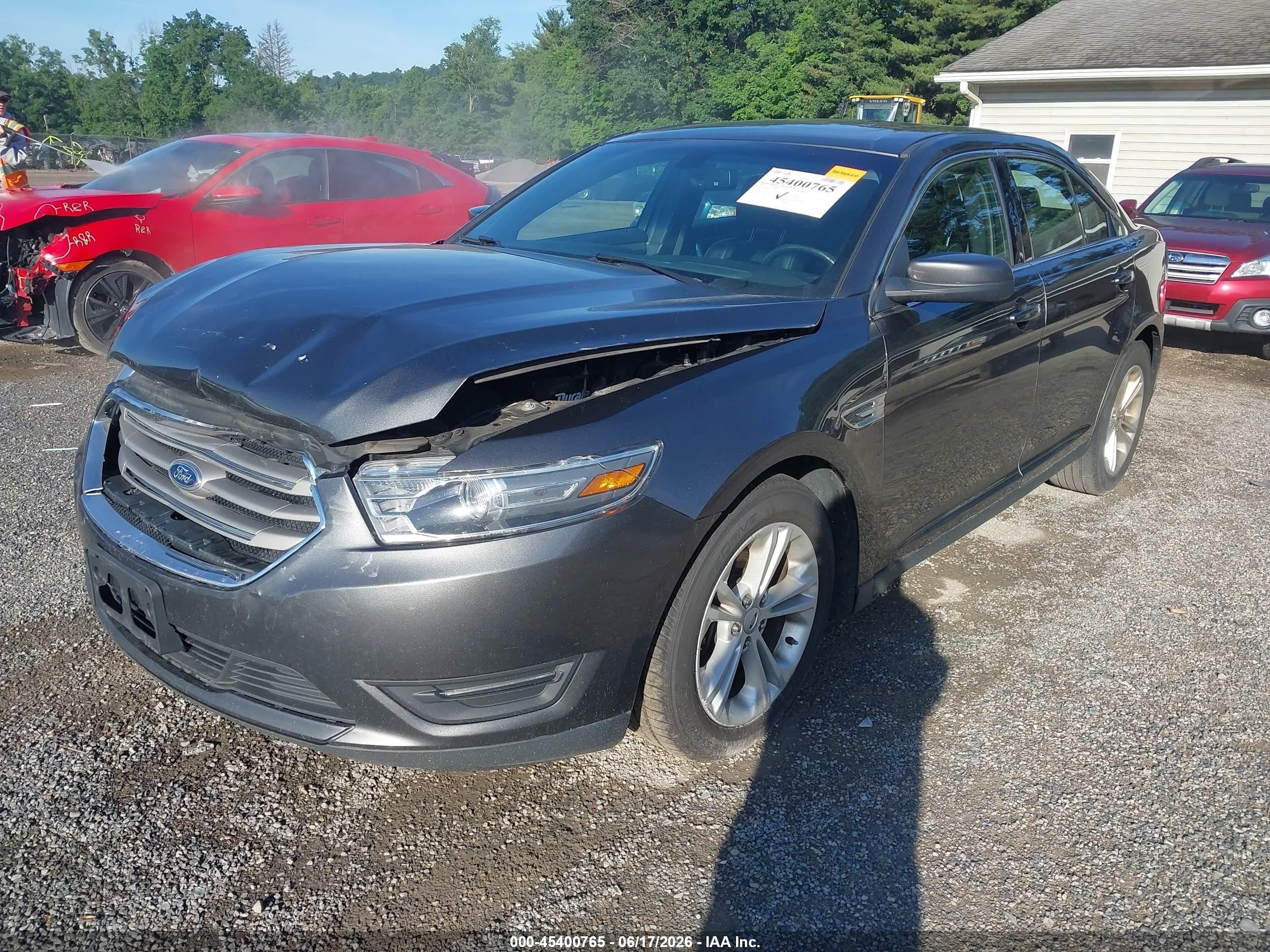 2015 Ford Taurus Sel Gray vin: 1FAHP2E80FG158773