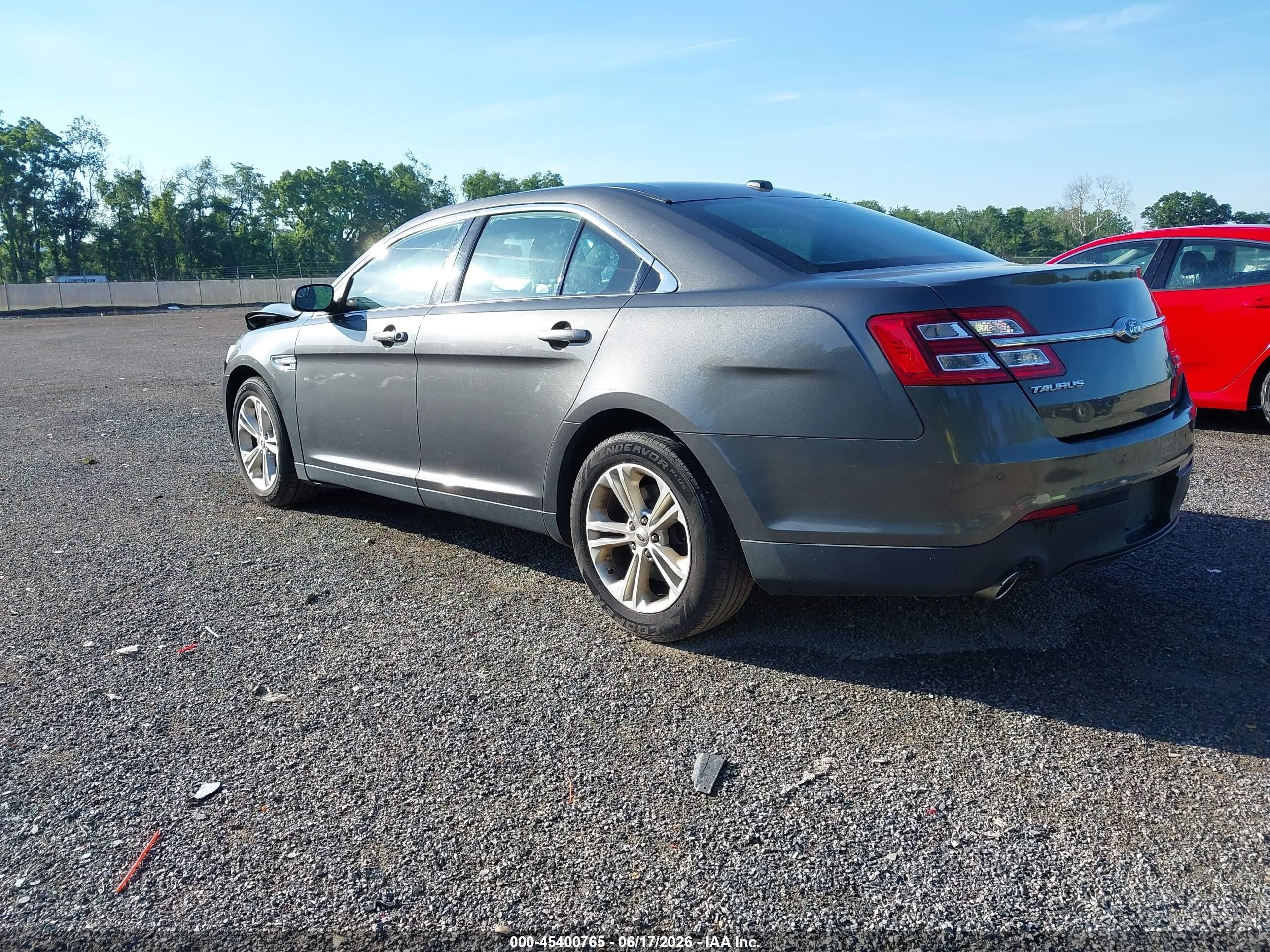 2015 Ford Taurus Sel Gray vin: 1FAHP2E80FG158773