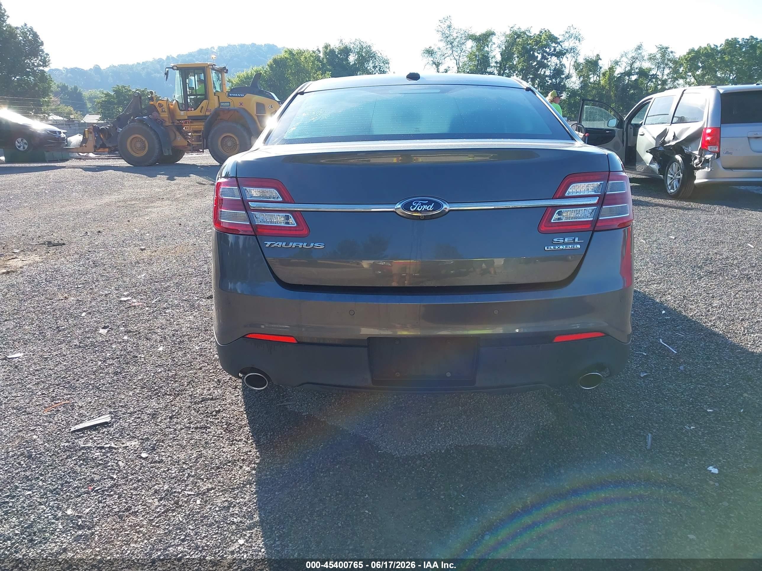 2015 Ford Taurus Sel Gray vin: 1FAHP2E80FG158773