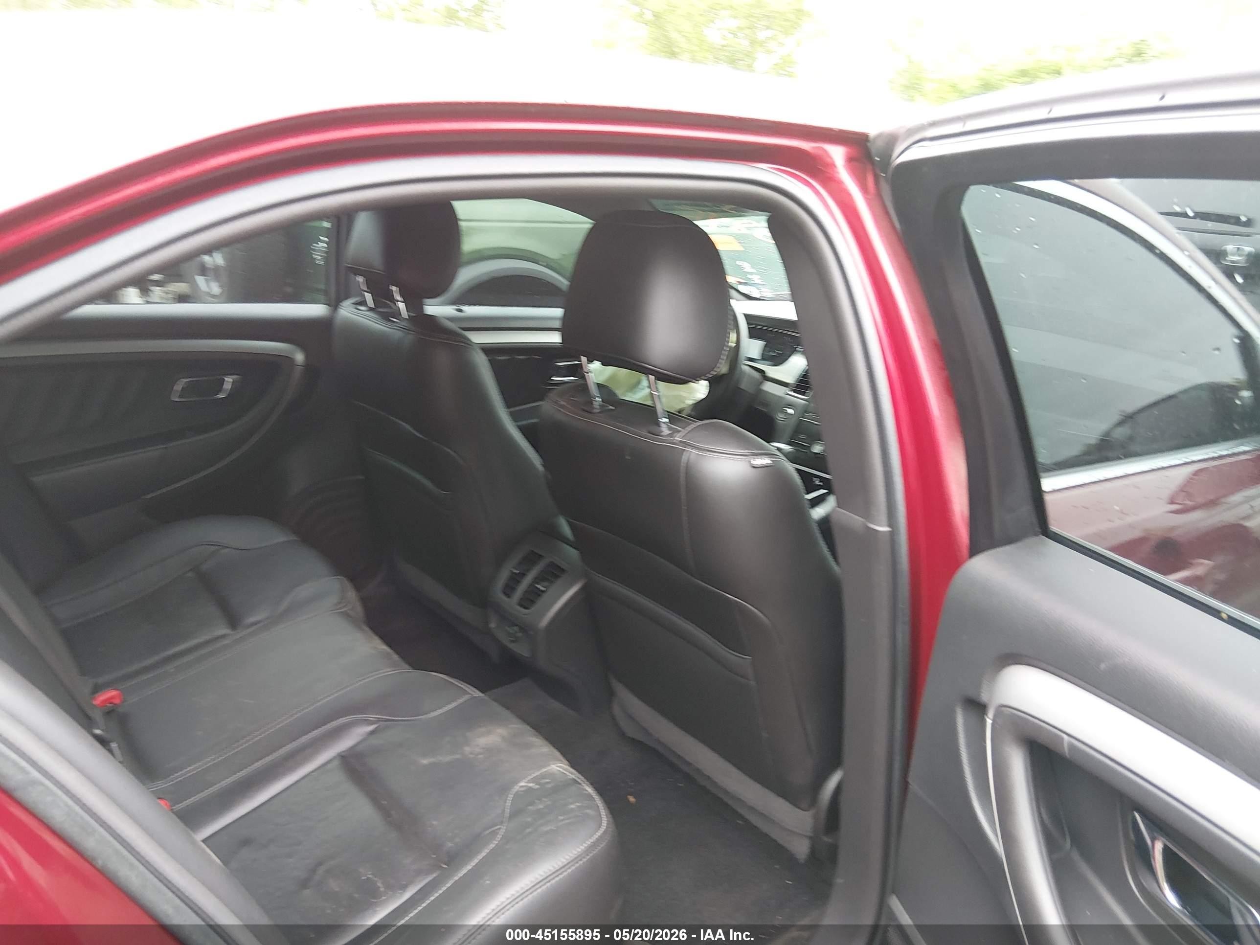 2015 Ford Taurus Sel Red vin: 1FAHP2E80FG158823