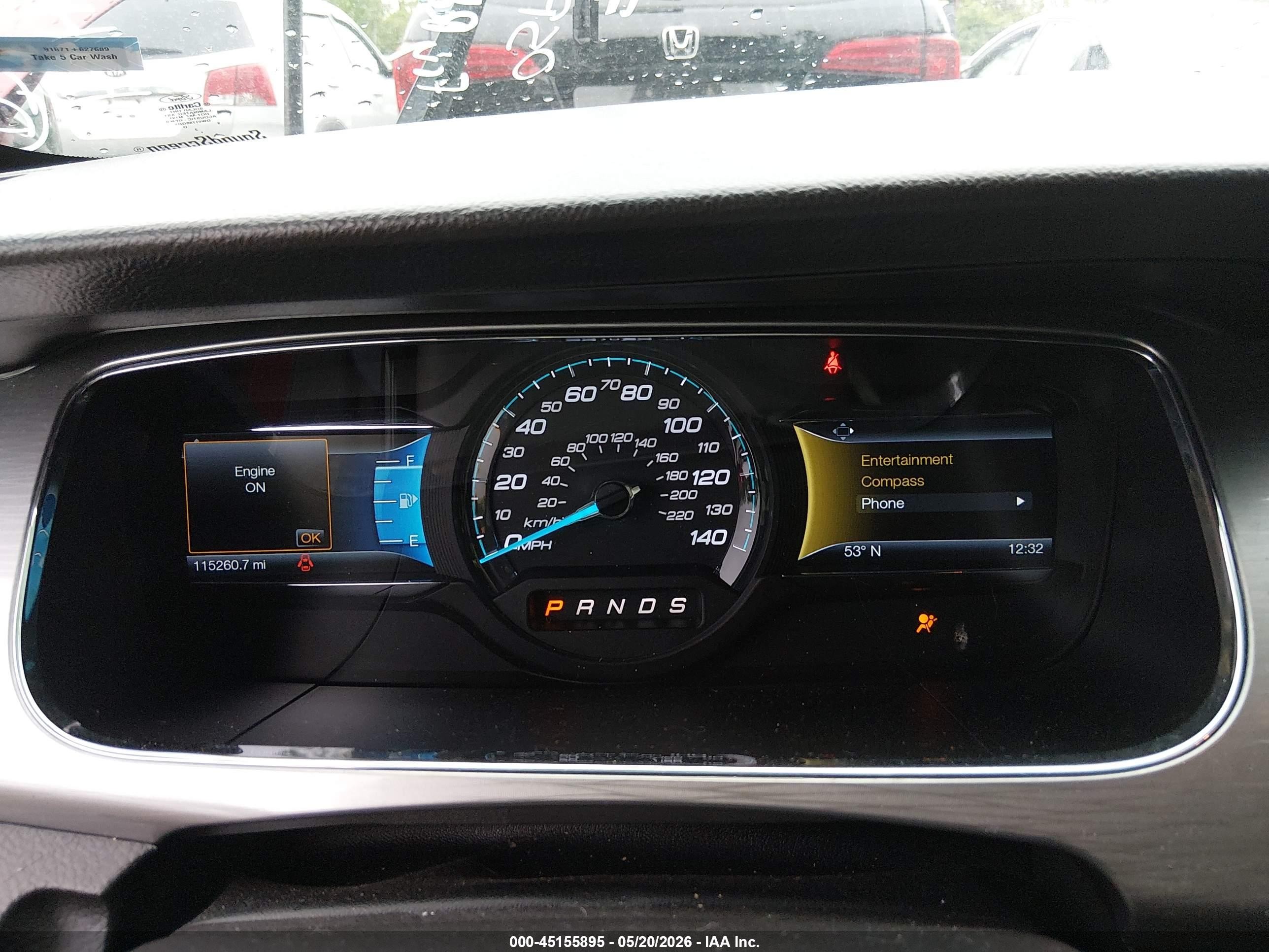 2015 Ford Taurus Sel Red vin: 1FAHP2E80FG158823