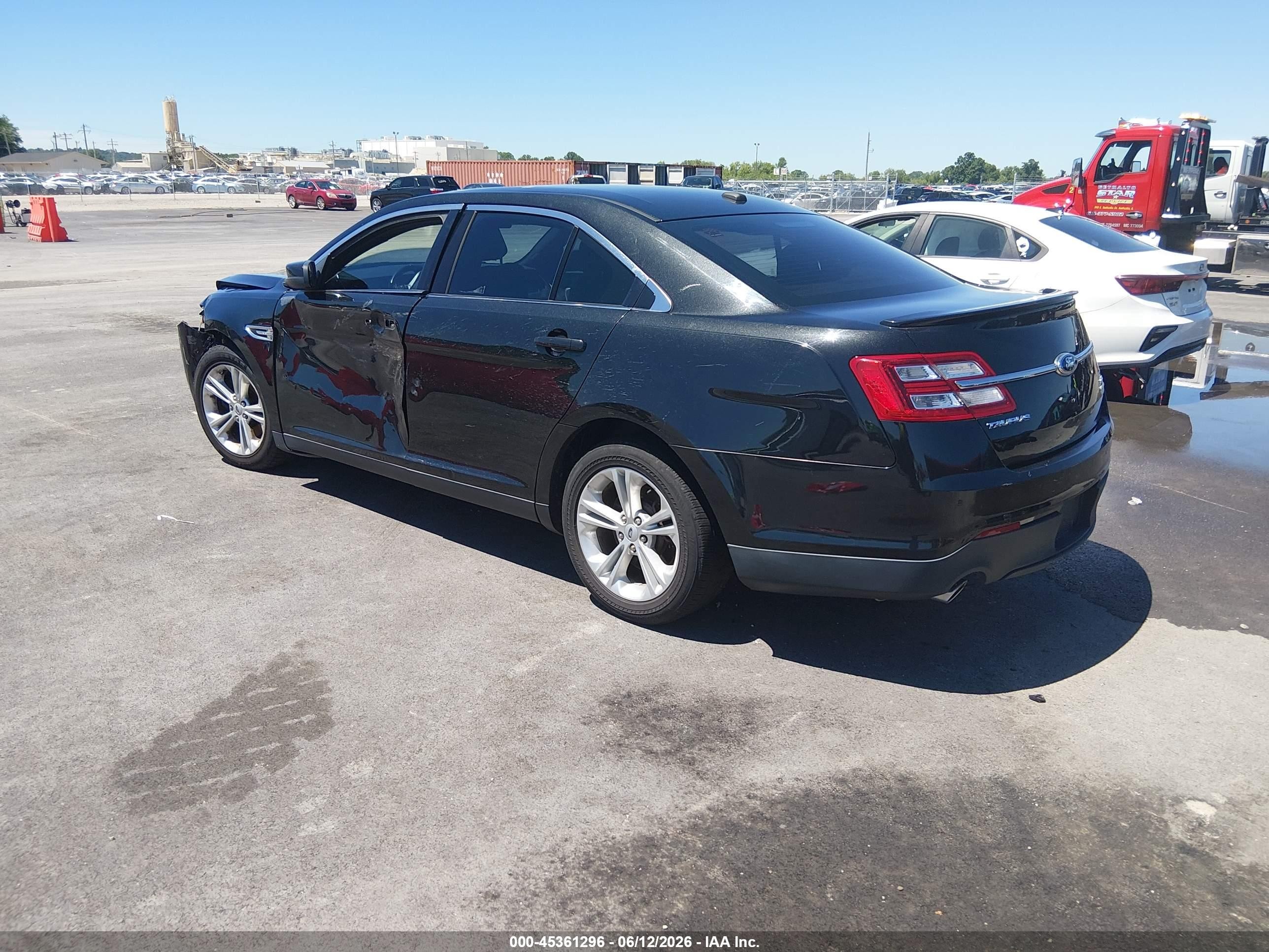 2013 Ford Taurus Sel Black vin: 1FAHP2E81DG107439
