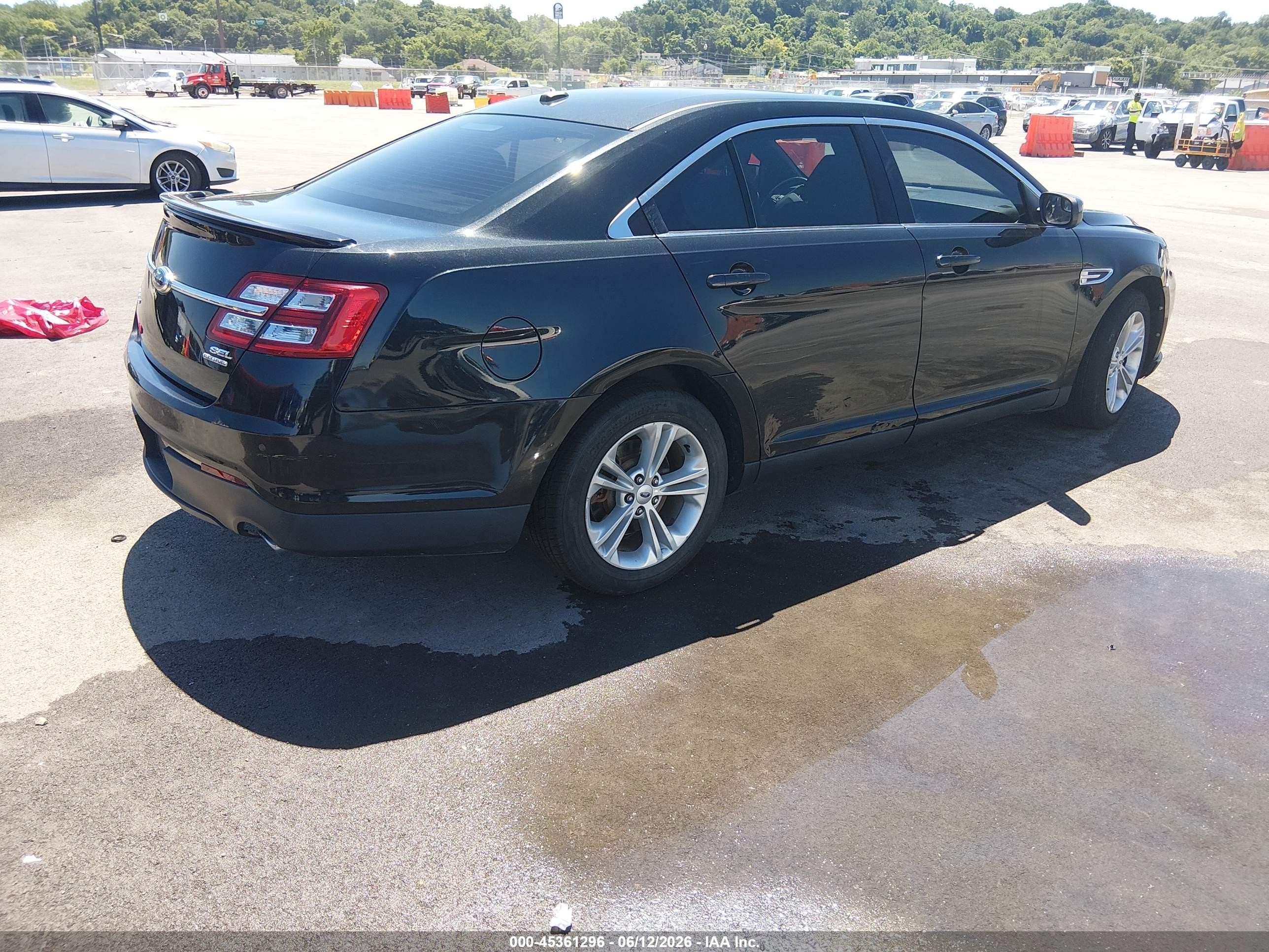 2013 Ford Taurus Sel Black vin: 1FAHP2E81DG107439