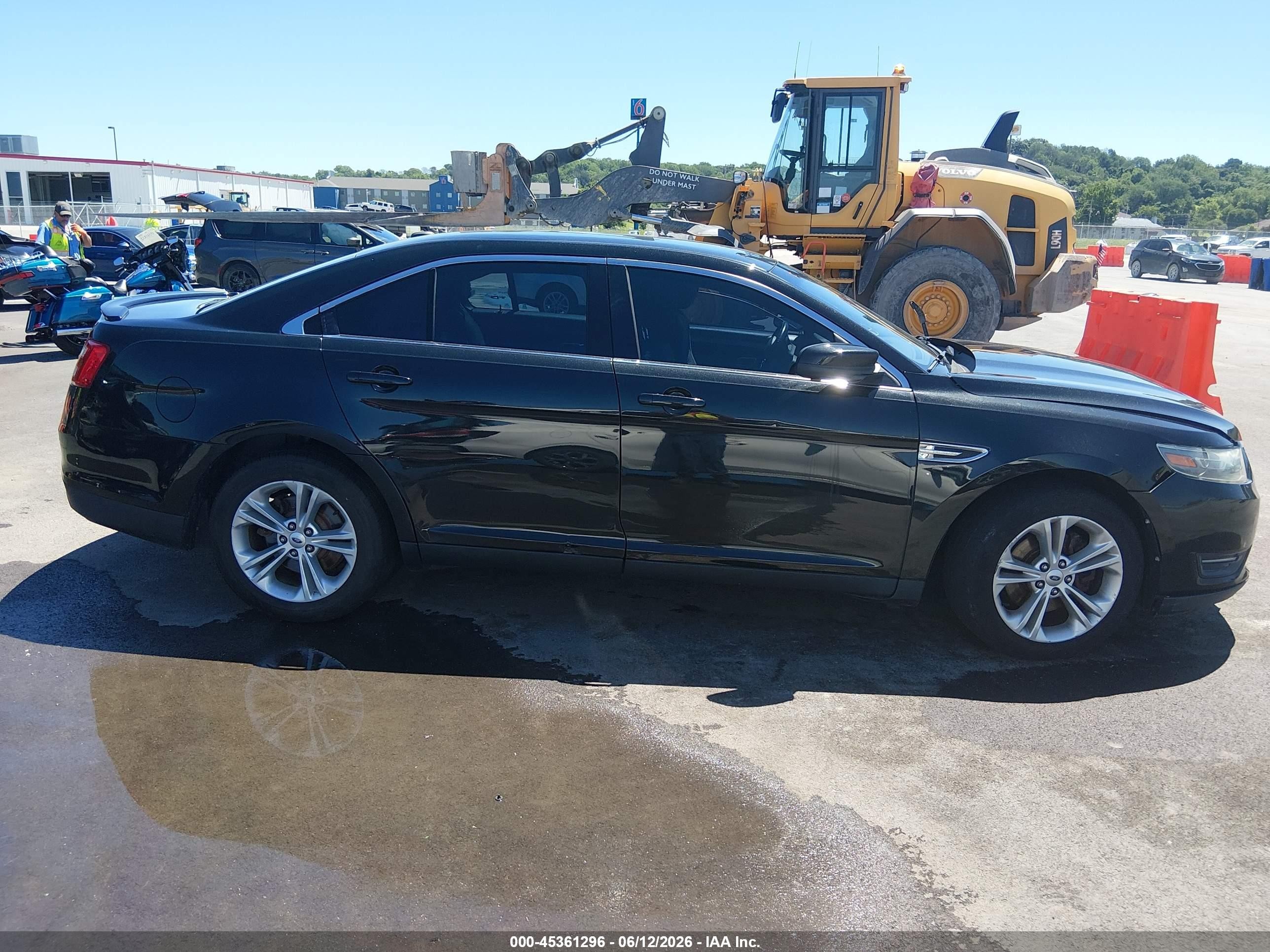 2013 Ford Taurus Sel Black vin: 1FAHP2E81DG107439