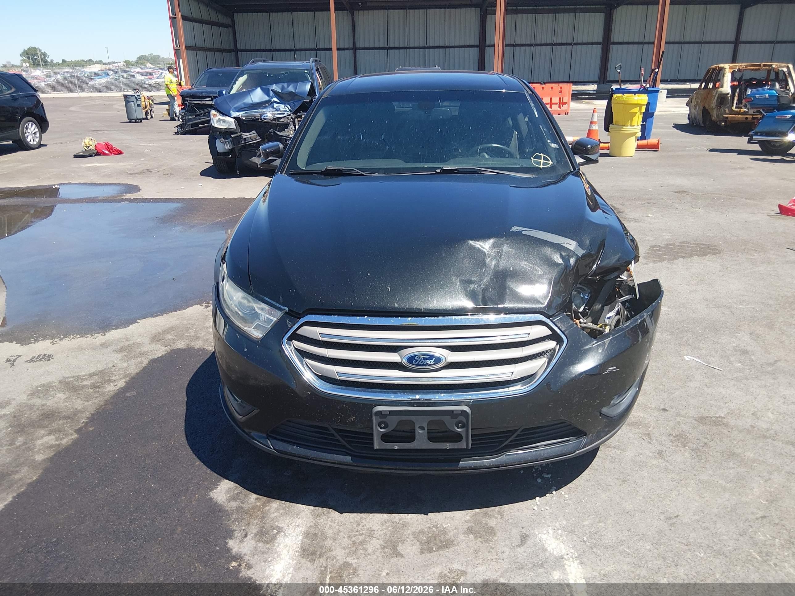 2013 Ford Taurus Sel Black vin: 1FAHP2E81DG107439