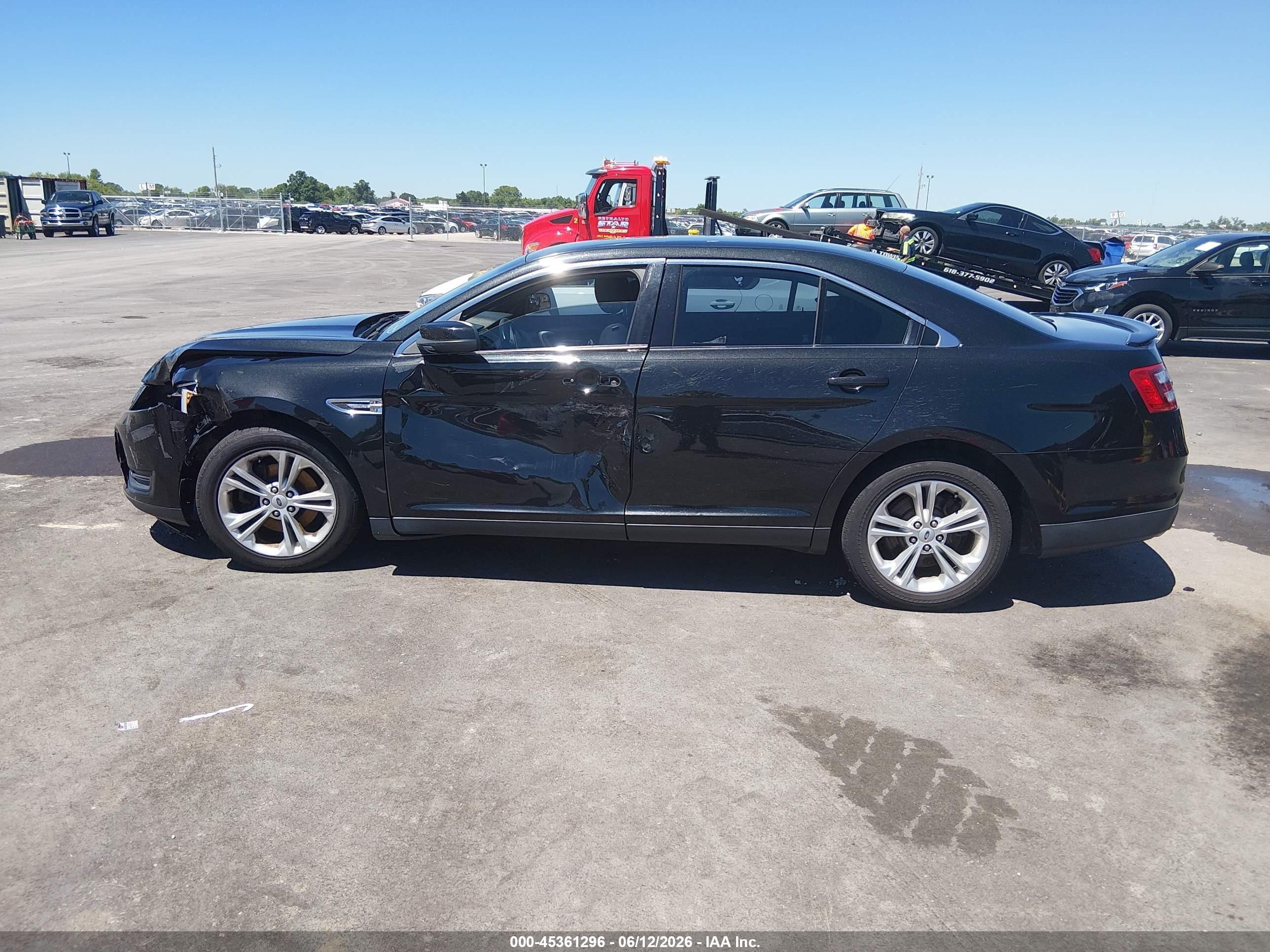 2013 Ford Taurus Sel Black vin: 1FAHP2E81DG107439