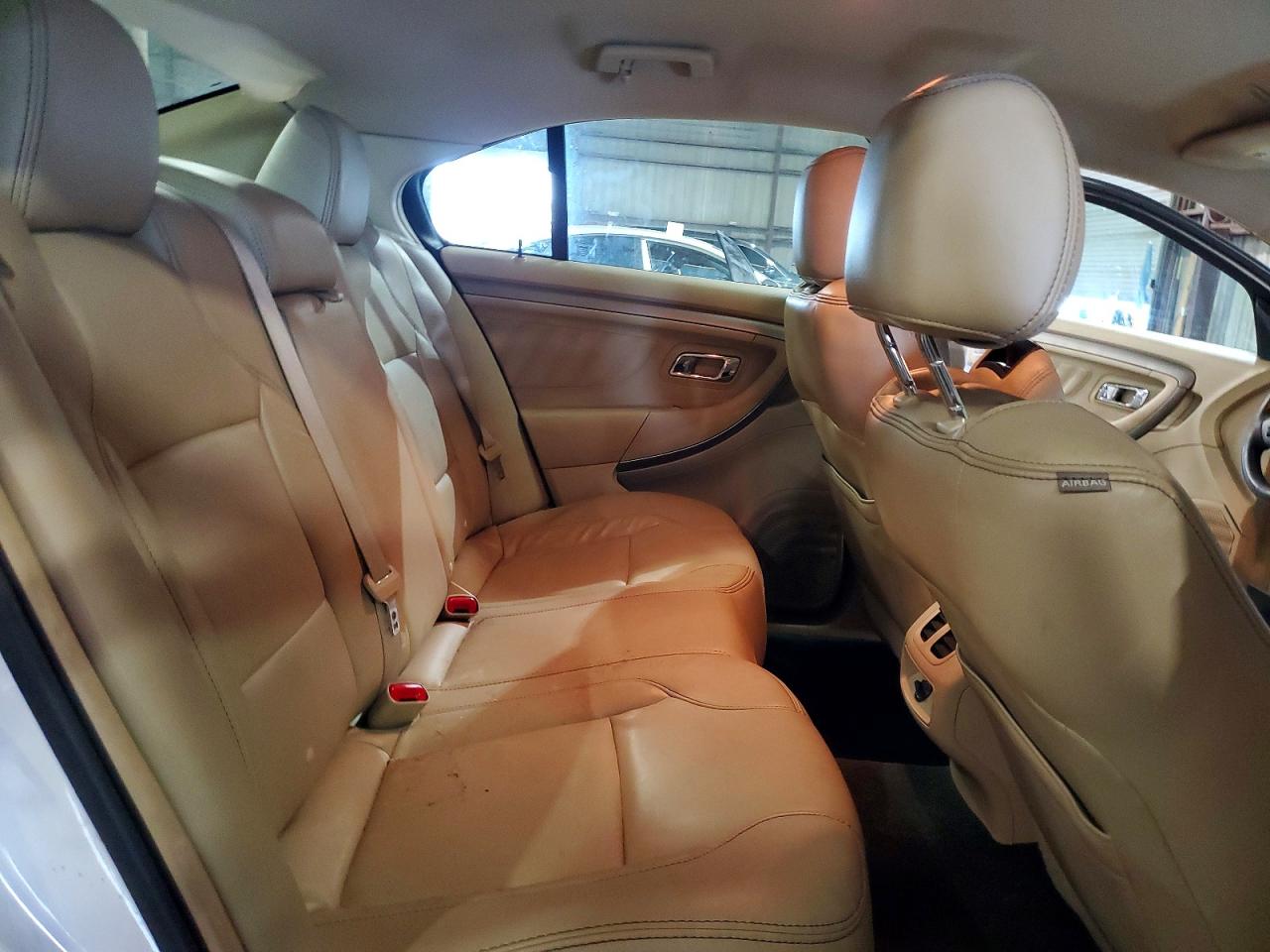 2013 Ford Taurus Sel White vin: 1FAHP2E81DG112768