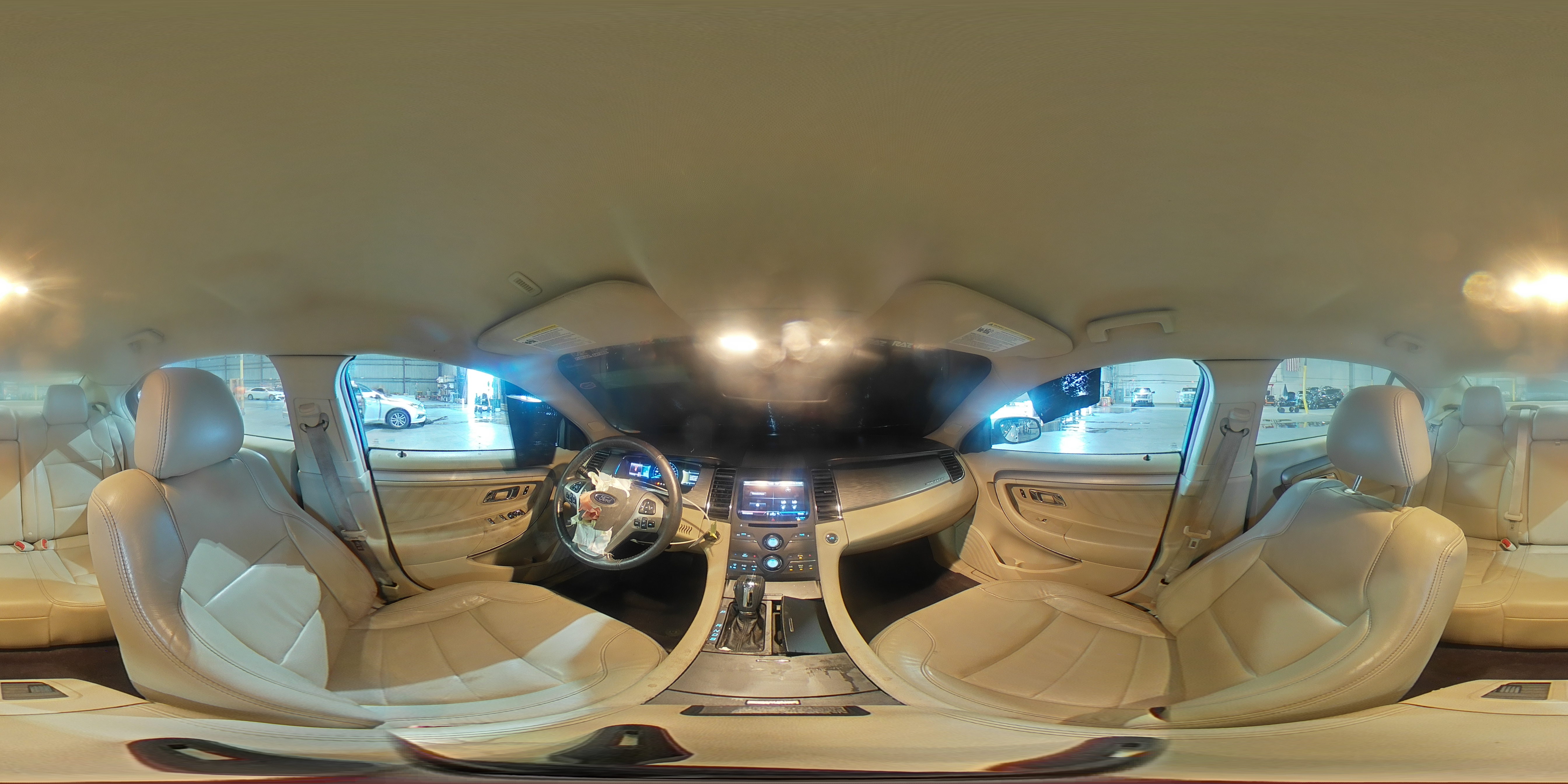 2013 Ford Taurus Sel White vin: 1FAHP2E81DG112768
