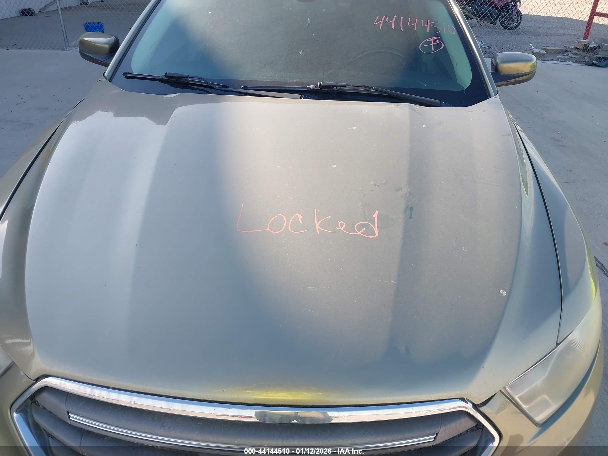 2013 Ford Taurus Sel Green vin: 1FAHP2E81DG130185
