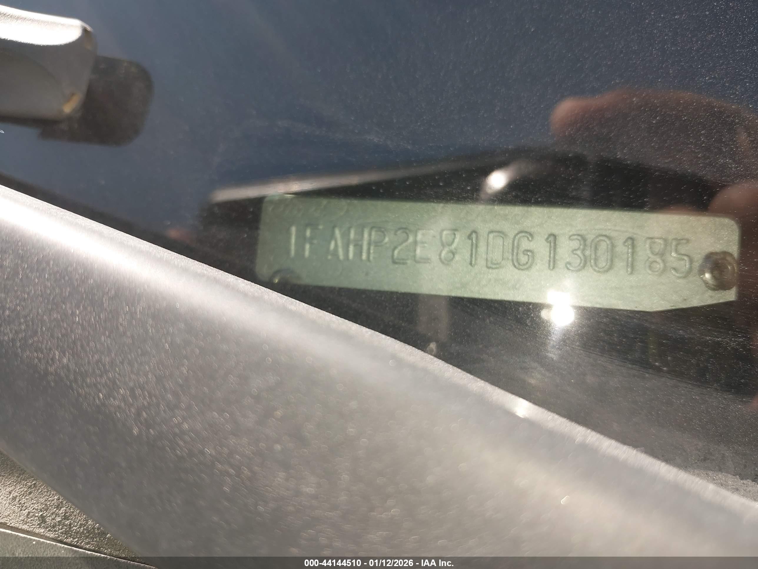 2013 Ford Taurus Sel Green vin: 1FAHP2E81DG130185