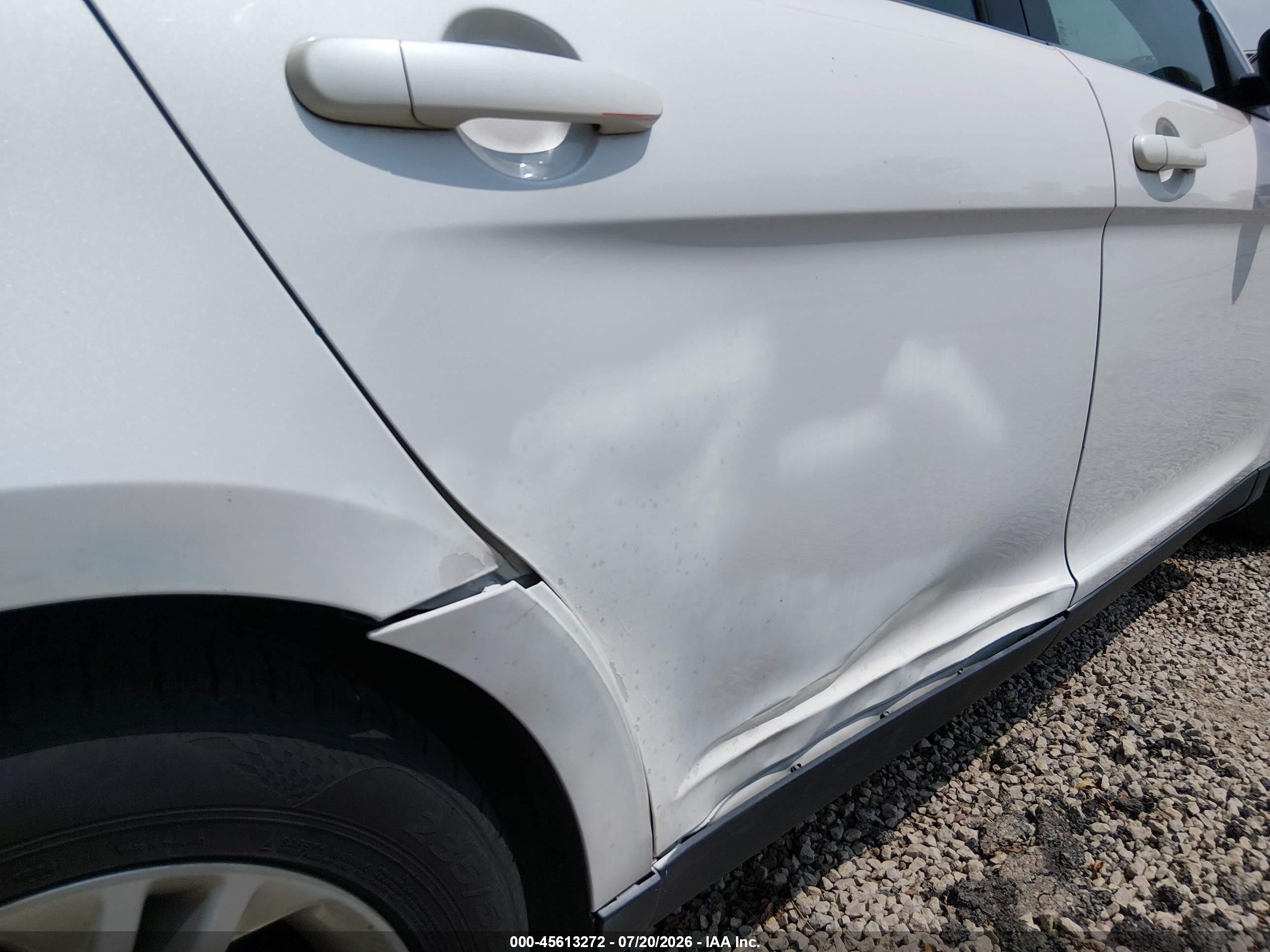 2013 Ford Taurus Sel White vin: 1FAHP2E81DG168385
