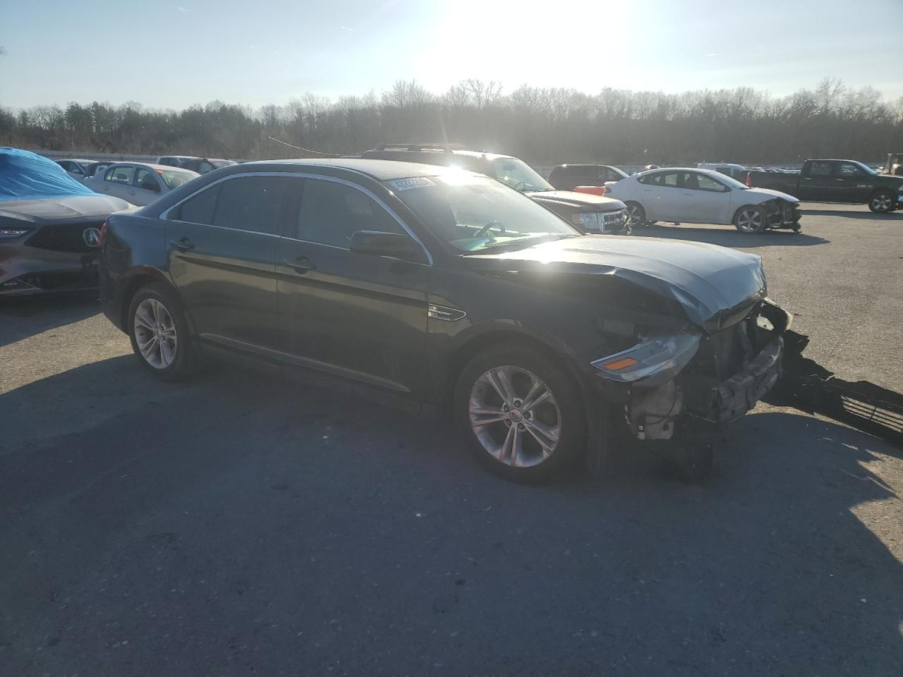 2013 Ford Taurus Sel Черный vin: 1FAHP2E81DG191763