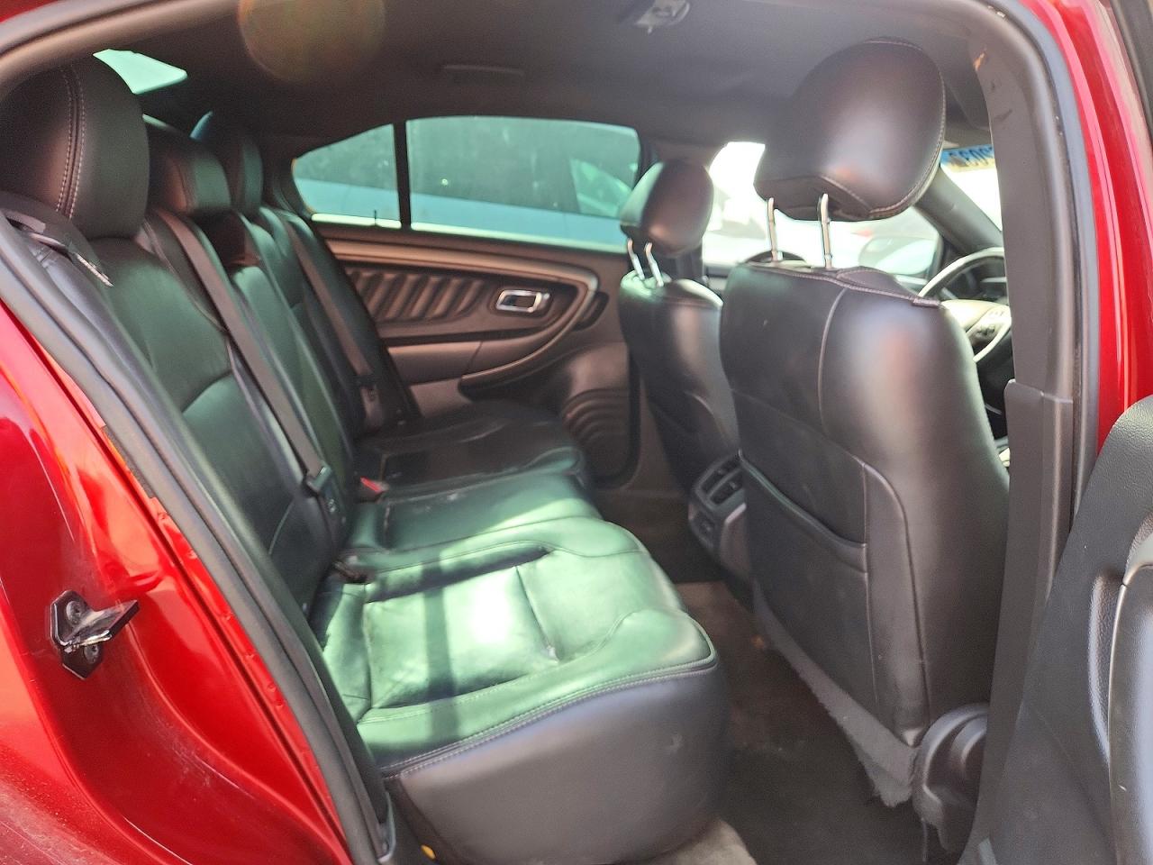 2013 Ford Taurus Sel Красный vin: 1FAHP2E81DG228729