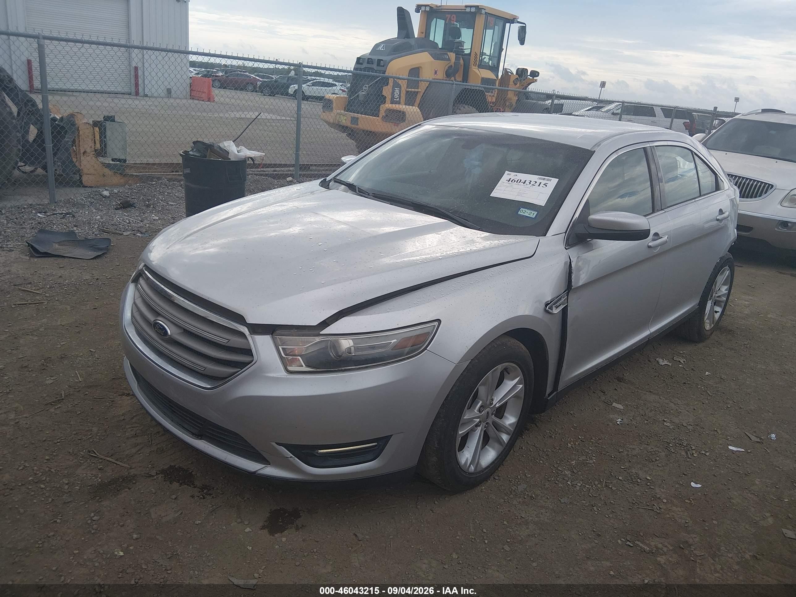 2013 Ford Taurus Sel Silver vin: 1FAHP2E81DG230531