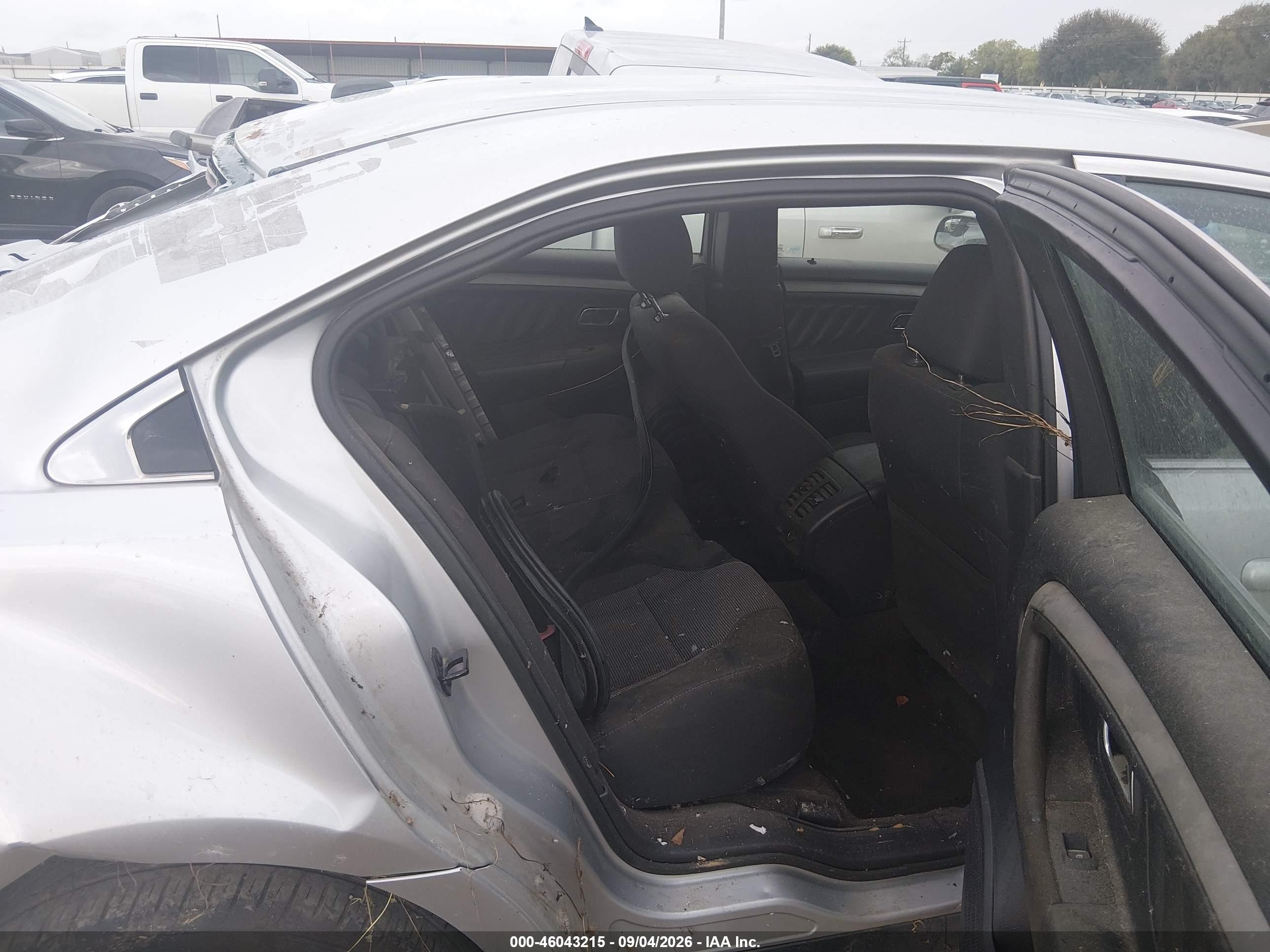 2013 Ford Taurus Sel Silver vin: 1FAHP2E81DG230531