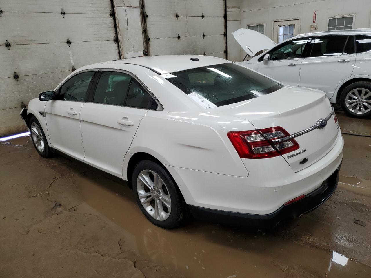 2014 Ford Taurus Sel White vin: 1FAHP2E81EG100363