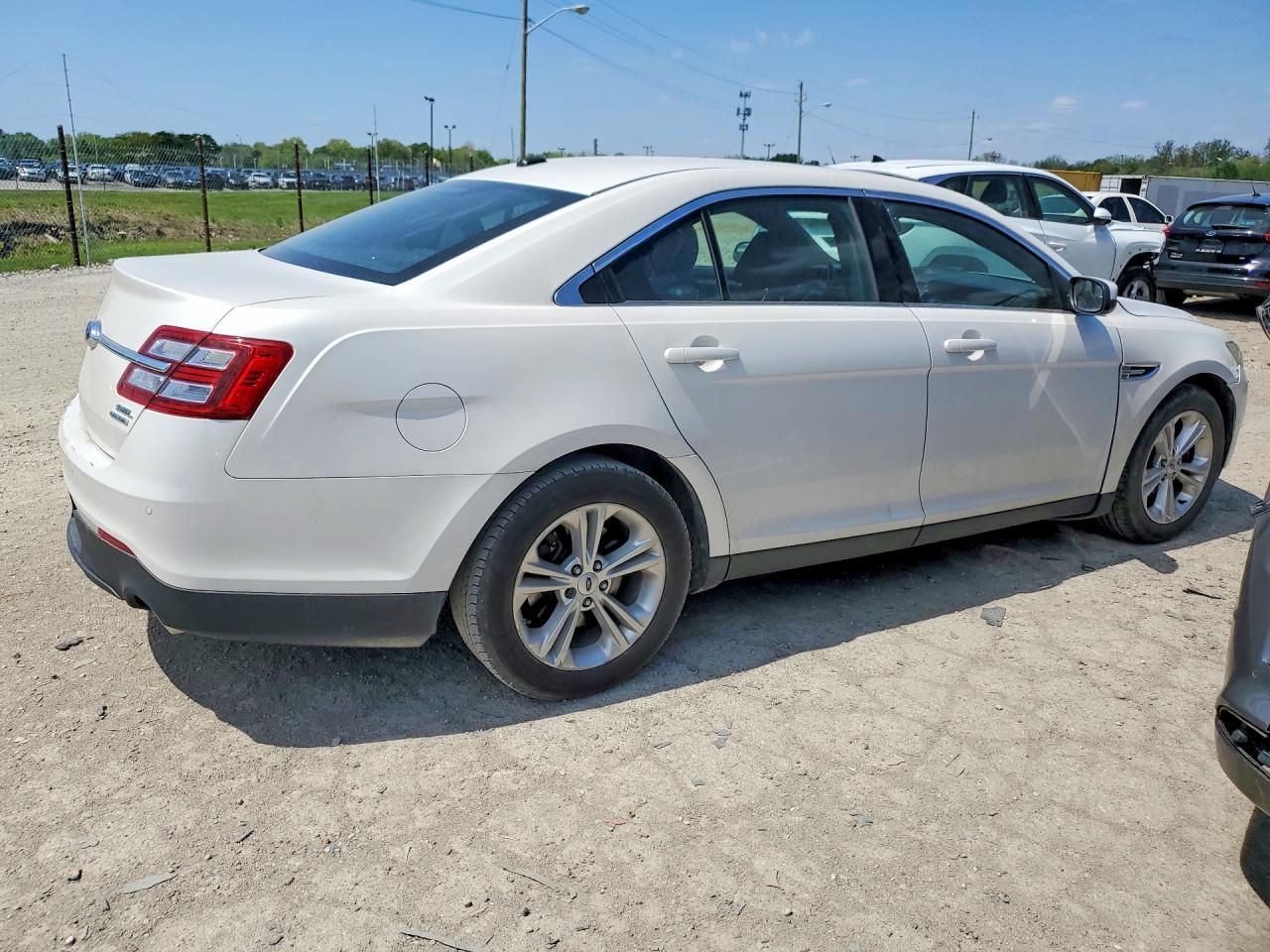 2014 Ford Taurus Sel White vin: 1FAHP2E81EG100363