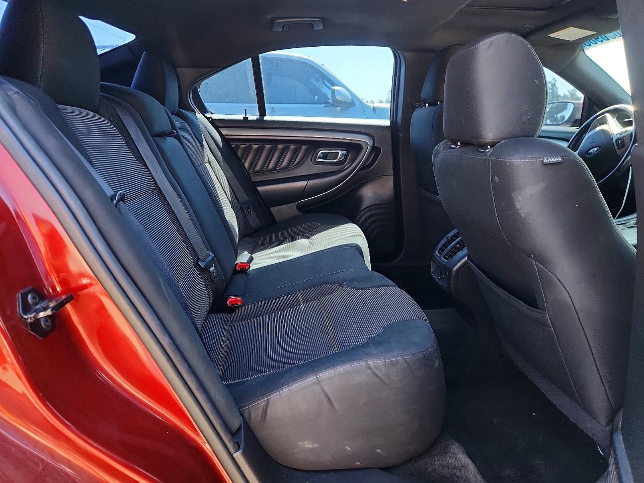 2014 Ford Taurus Sel Red vin: 1FAHP2E81EG126865