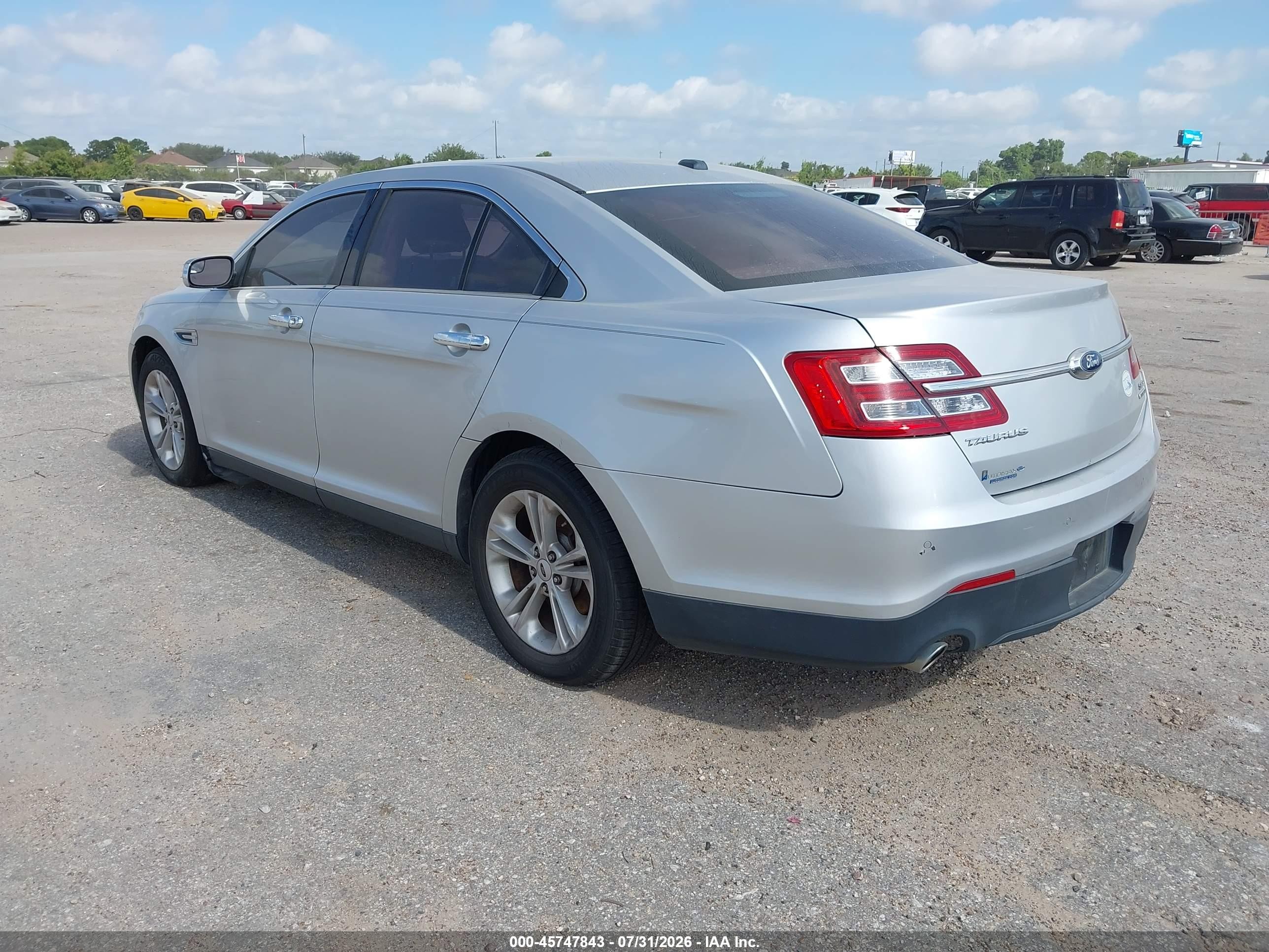 2014 Ford Taurus Sel Серебряный vin: 1FAHP2E81EG140796