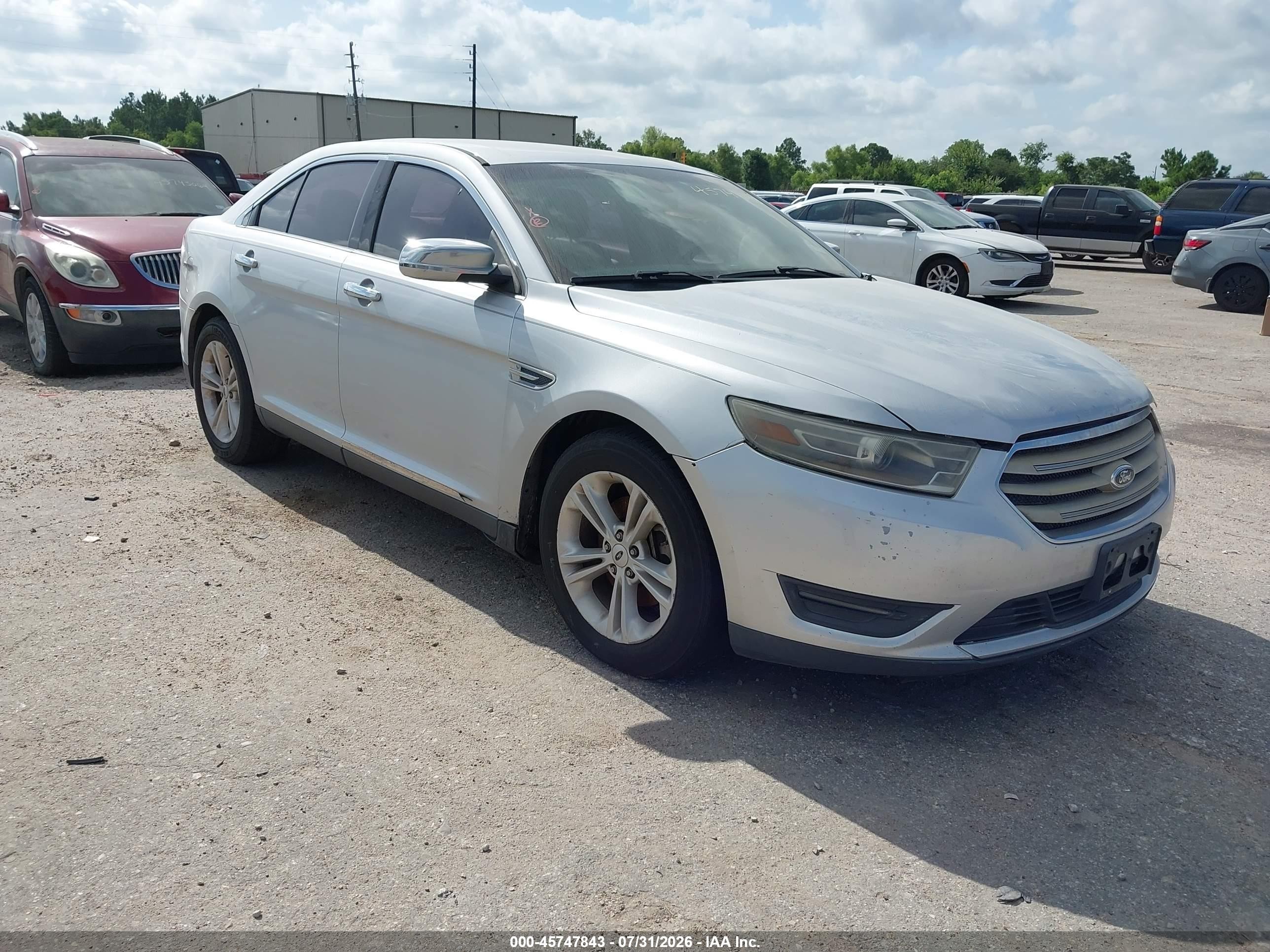 2014 Ford Taurus Sel Silver vin: 1FAHP2E81EG140796