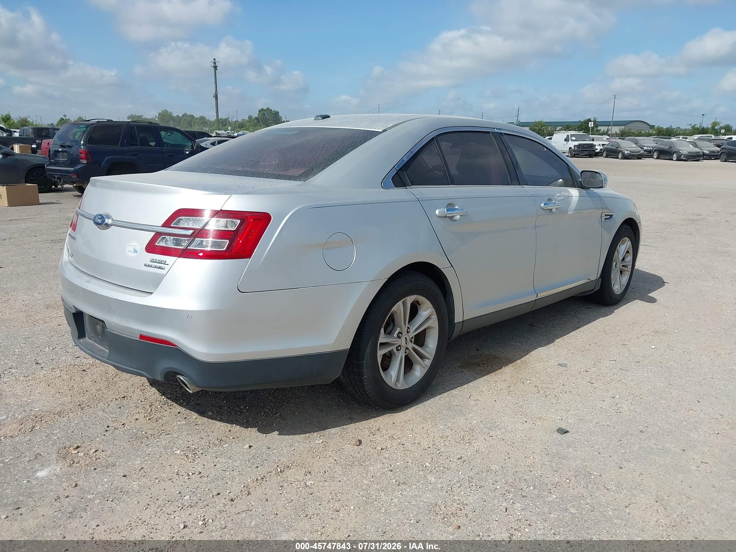 2014 Ford Taurus Sel Серебряный vin: 1FAHP2E81EG140796