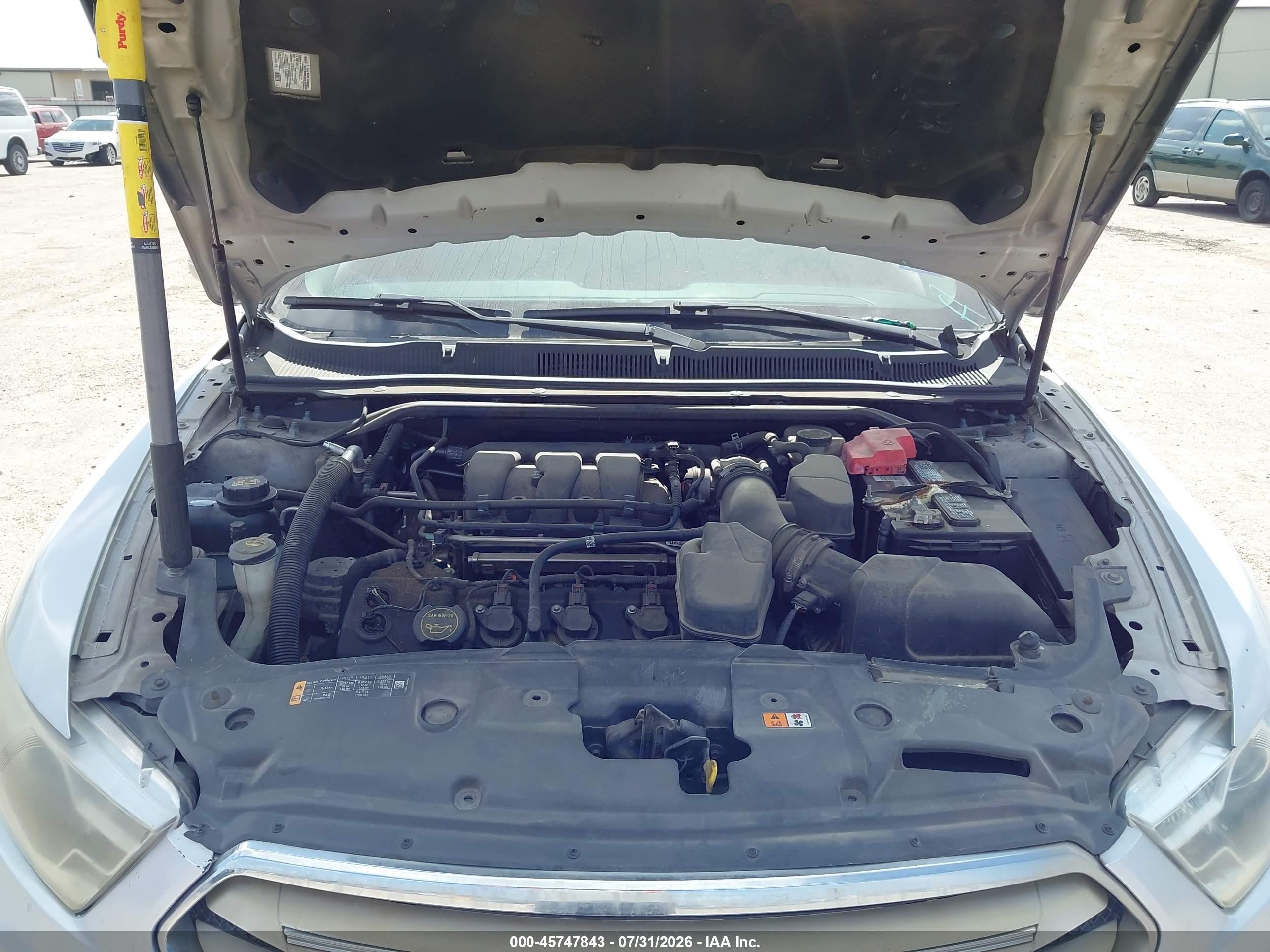 2014 Ford Taurus Sel Серебряный vin: 1FAHP2E81EG140796