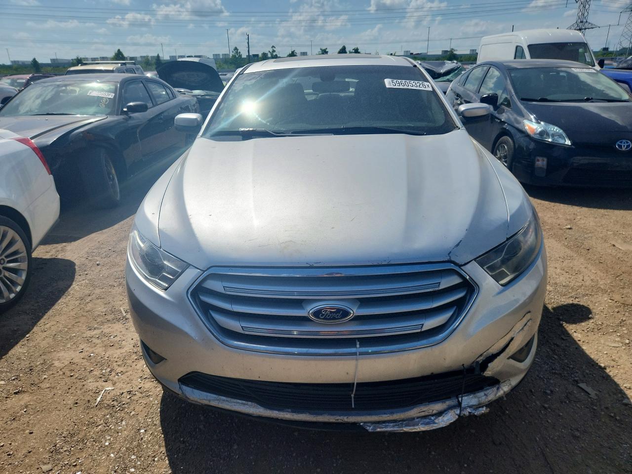 2014 Ford Taurus Sel Silver vin: 1FAHP2E81EG147828