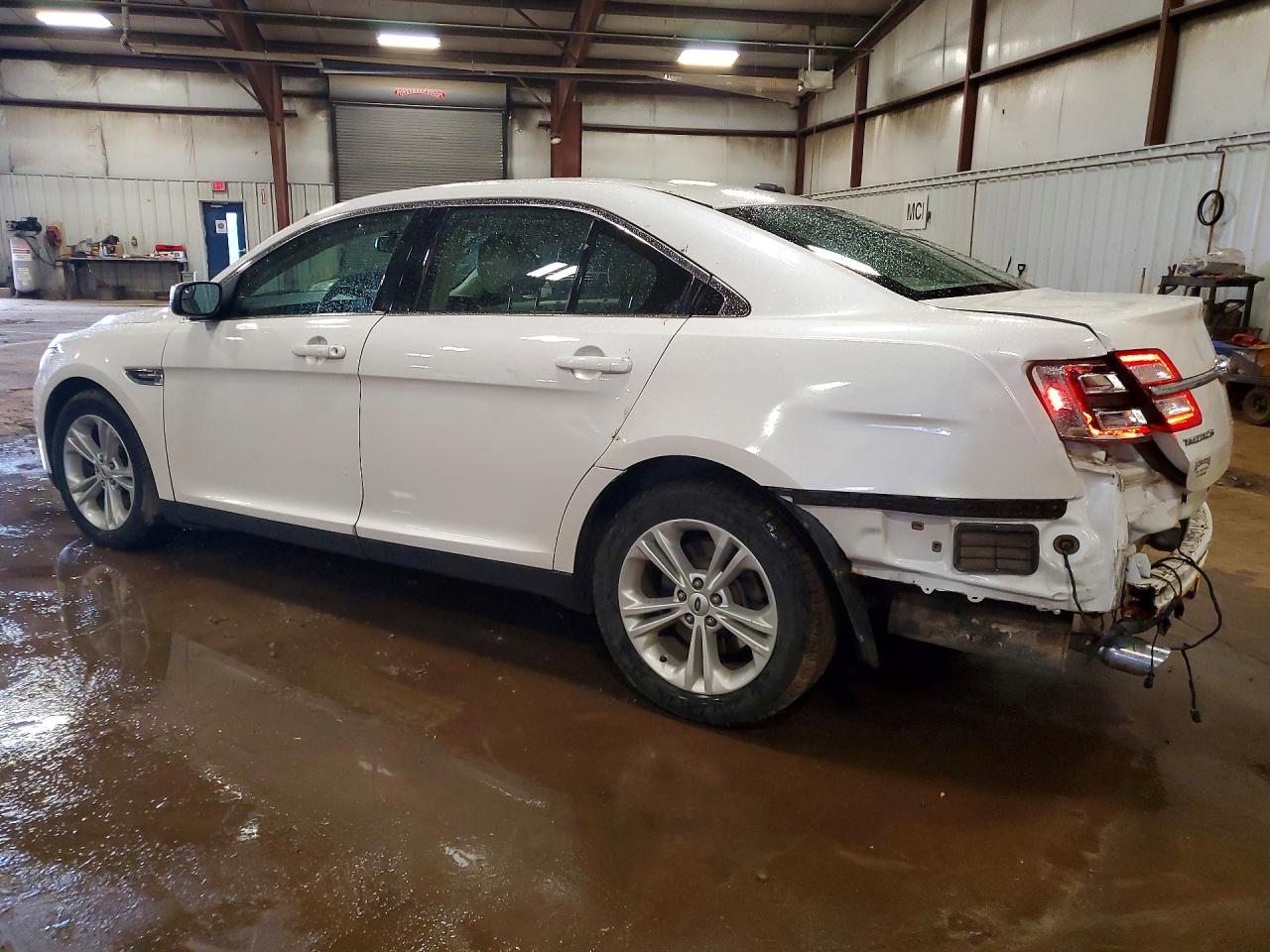 2015 Ford Taurus Sel White vin: 1FAHP2E81FG101689