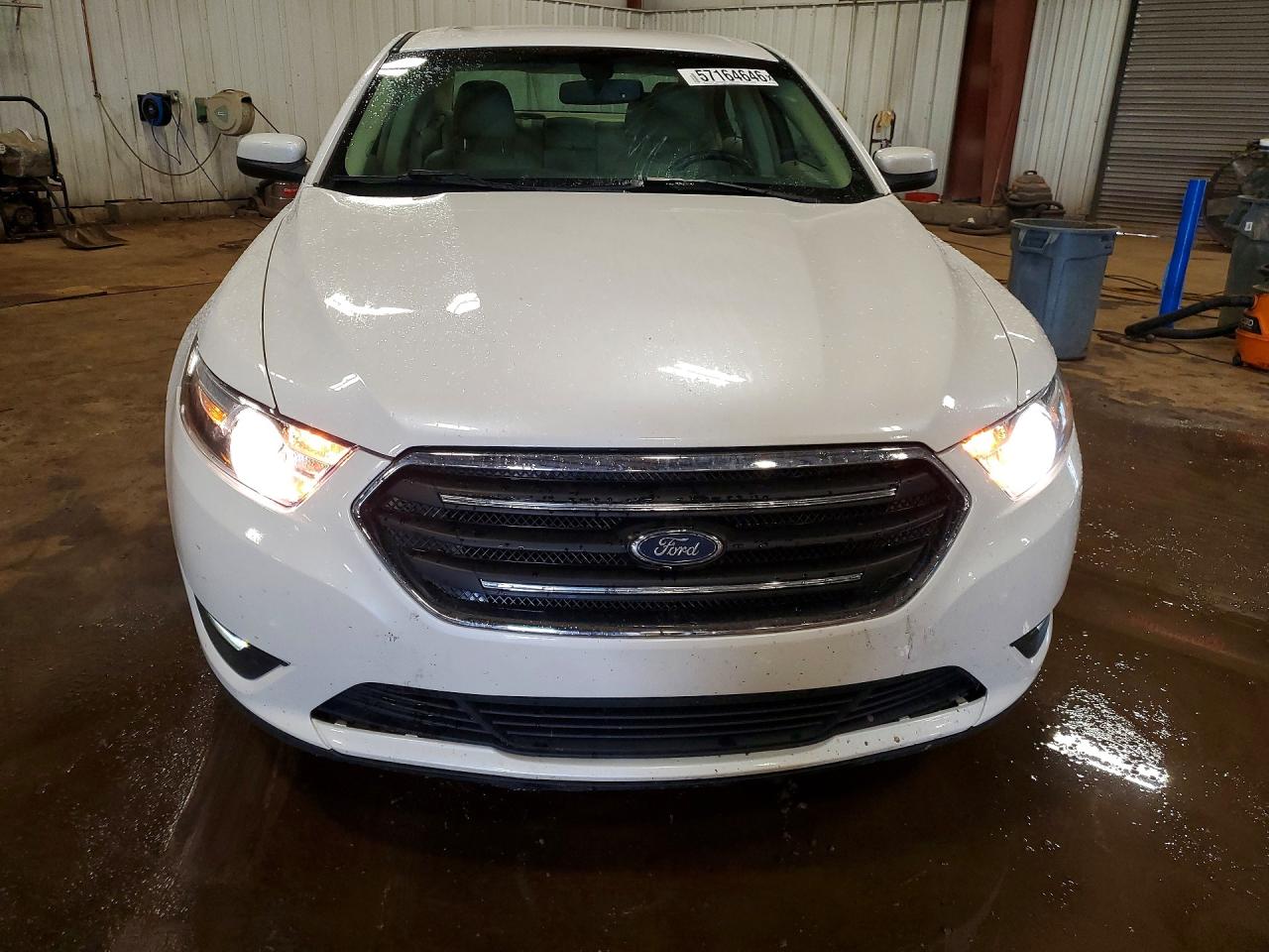 2015 Ford Taurus Sel White vin: 1FAHP2E81FG101689