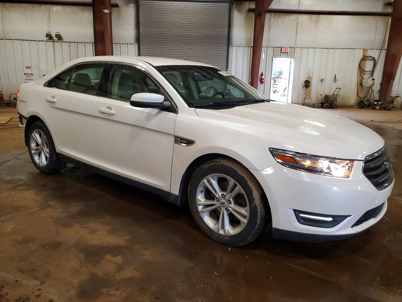 2015 Ford Taurus Sel White vin: 1FAHP2E81FG101689