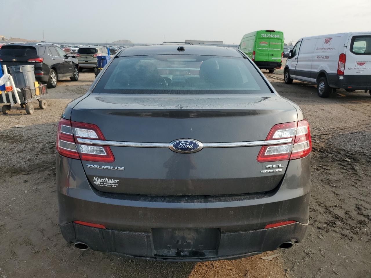 2015 Ford Taurus Sel Gray vin: 1FAHP2E81FG112482