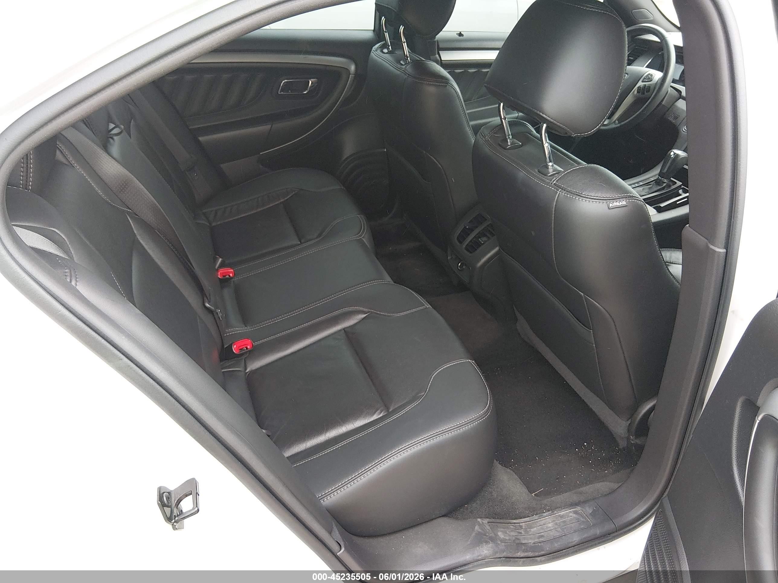 2015 Ford Taurus Sel White vin: 1FAHP2E81FG133137