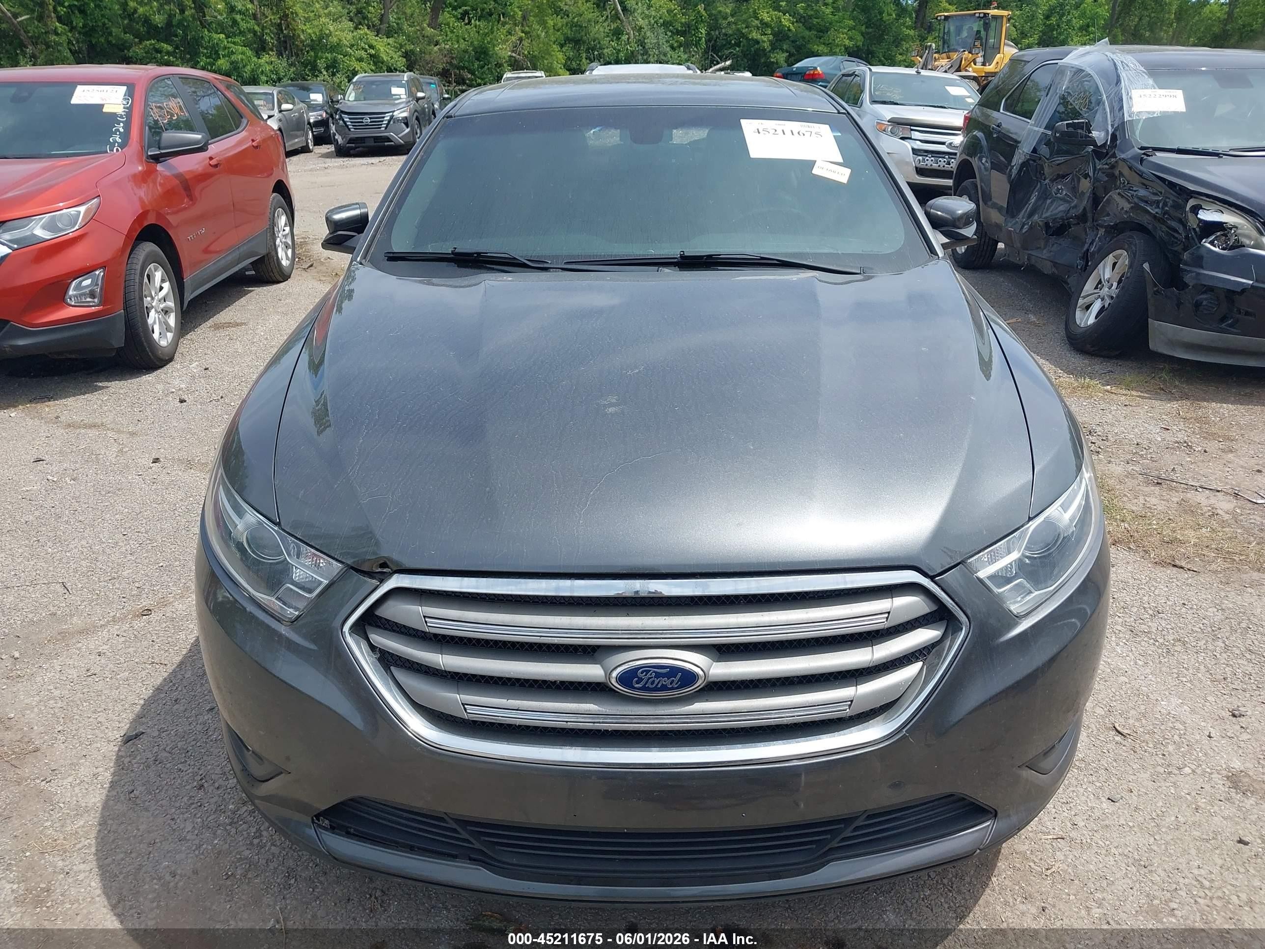 2015 Ford Taurus Sel Gray vin: 1FAHP2E81FG148351