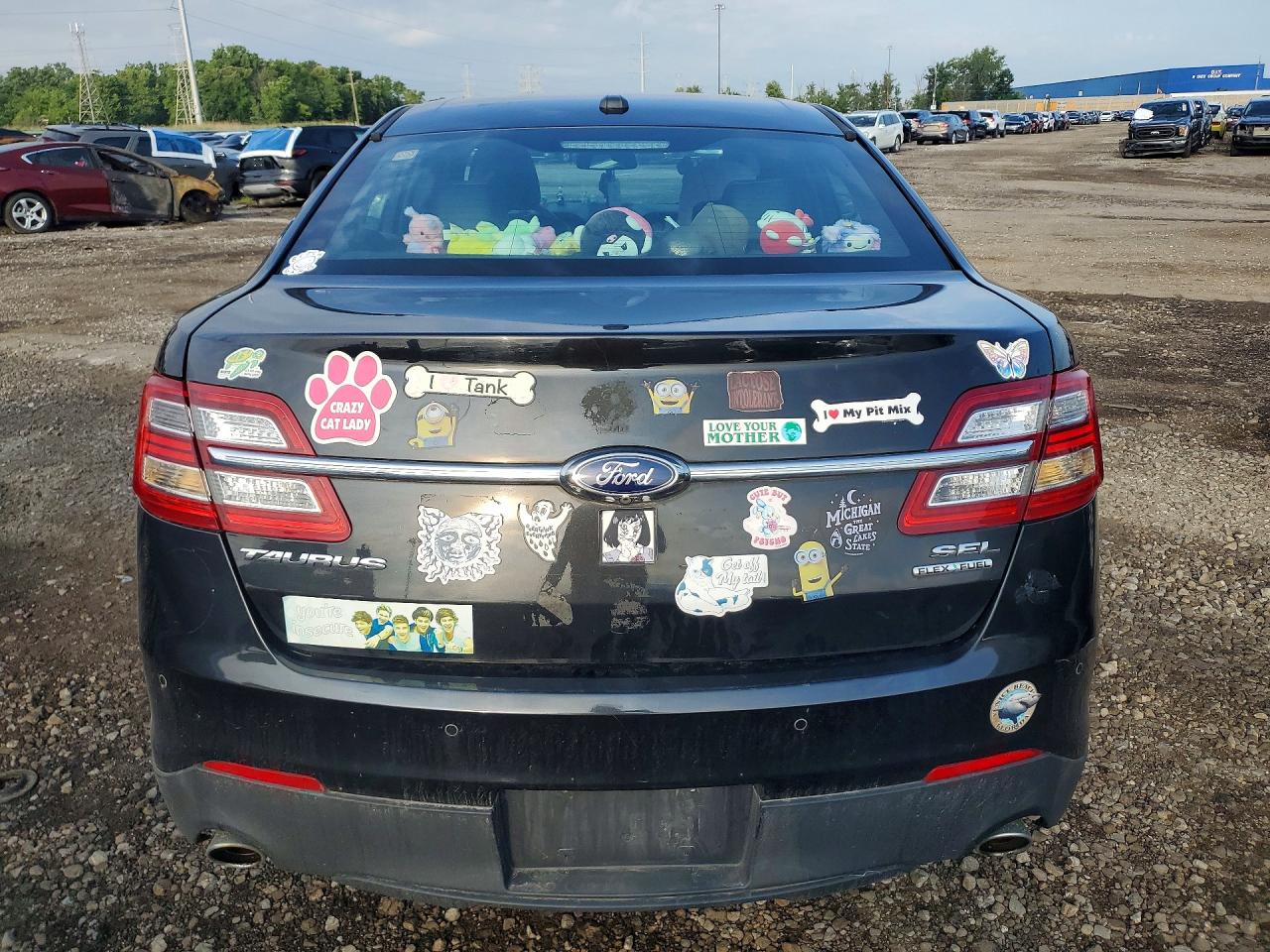 2015 Ford Taurus Sel Черный vin: 1FAHP2E81FG148446