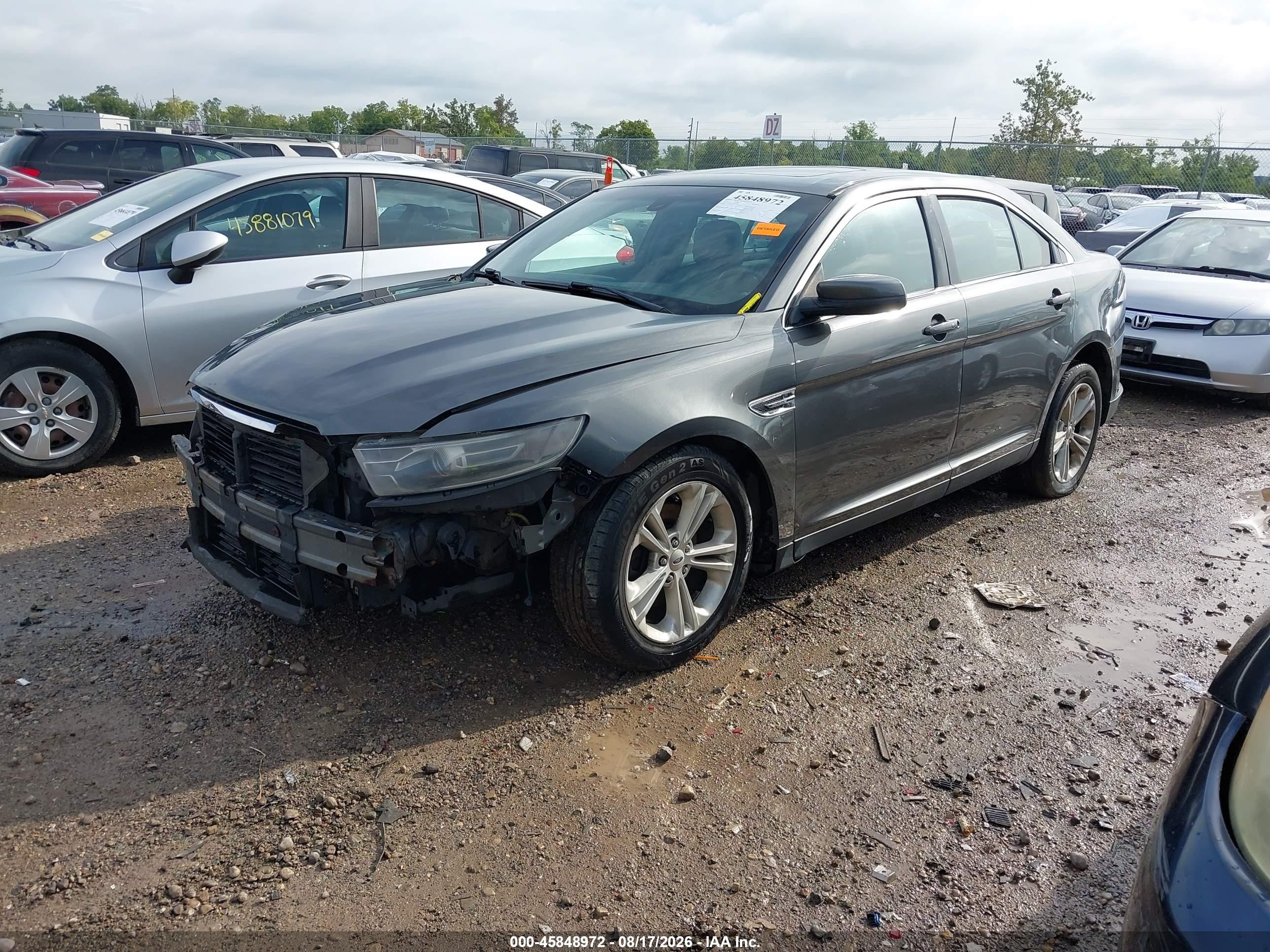 2015 Ford Taurus Sel Gray vin: 1FAHP2E81FG182676