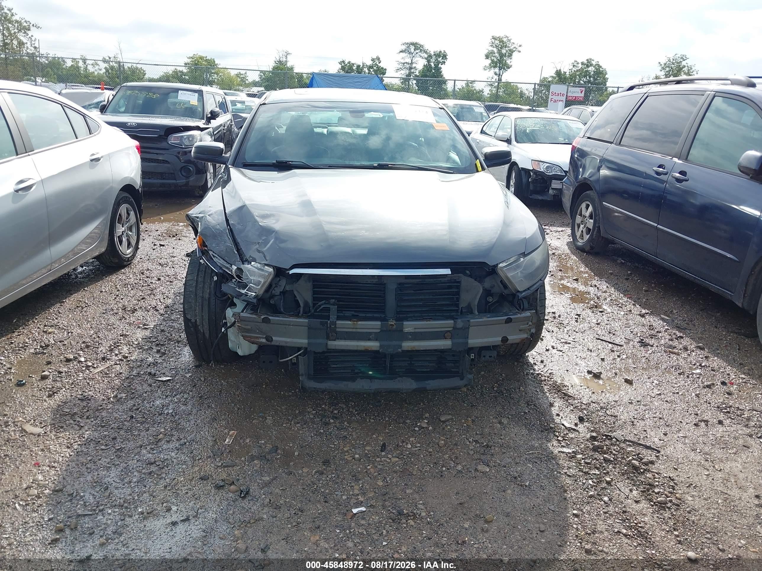 2015 Ford Taurus Sel Gray vin: 1FAHP2E81FG182676
