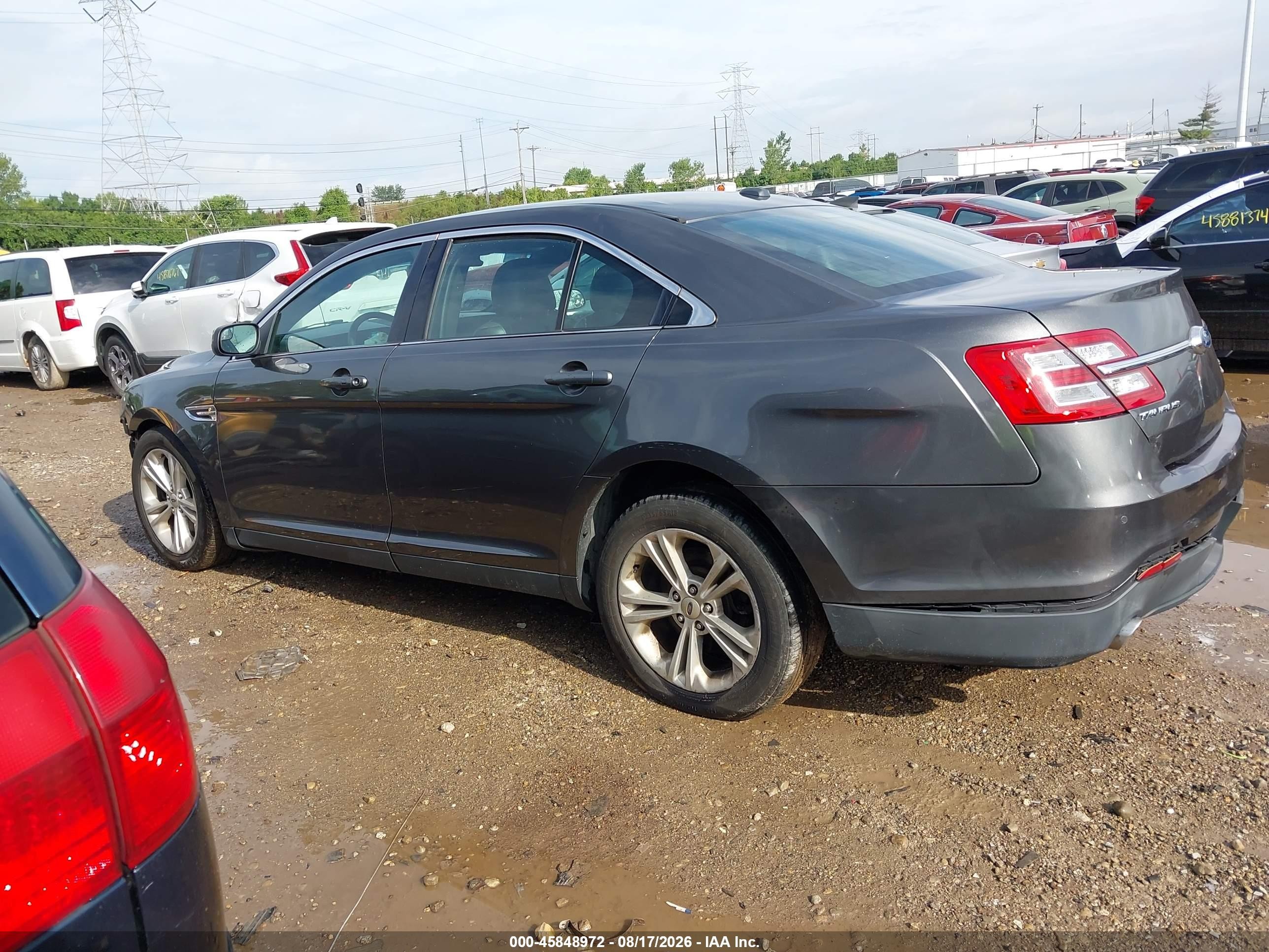 2015 Ford Taurus Sel Gray vin: 1FAHP2E81FG182676