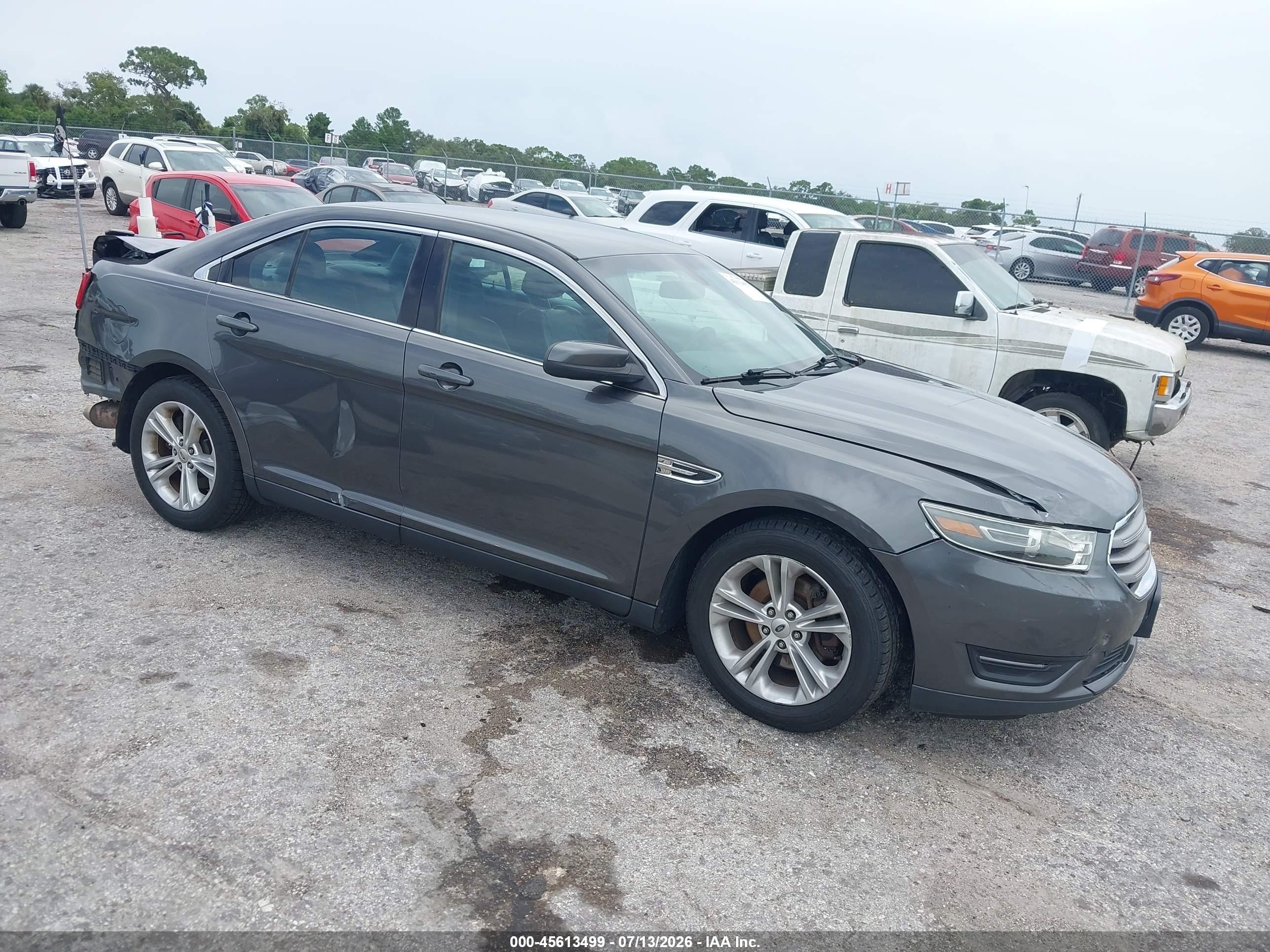 2015 Ford Taurus Sel Gray vin: 1FAHP2E81FG198988