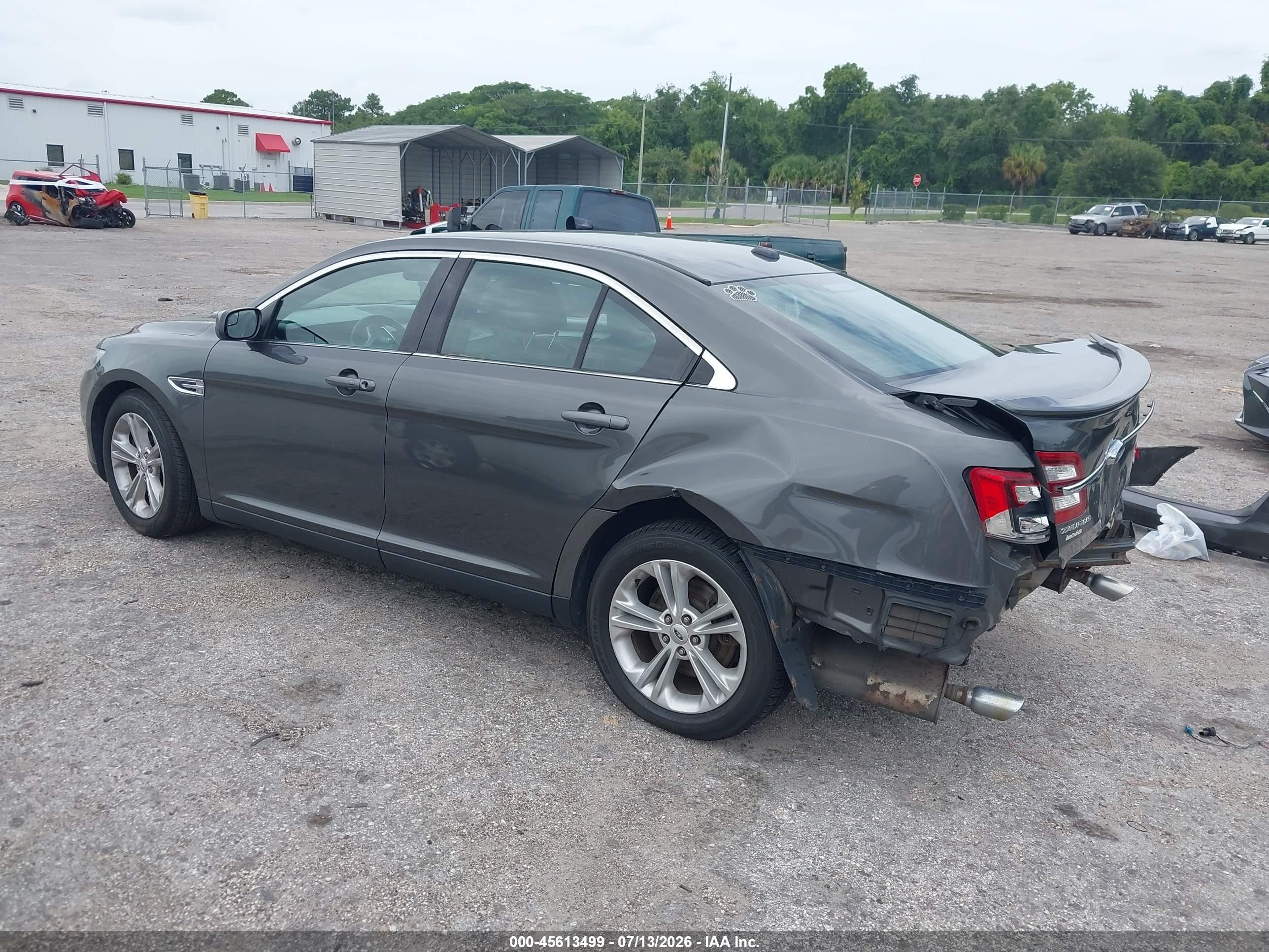 2015 Ford Taurus Sel Серый vin: 1FAHP2E81FG198988