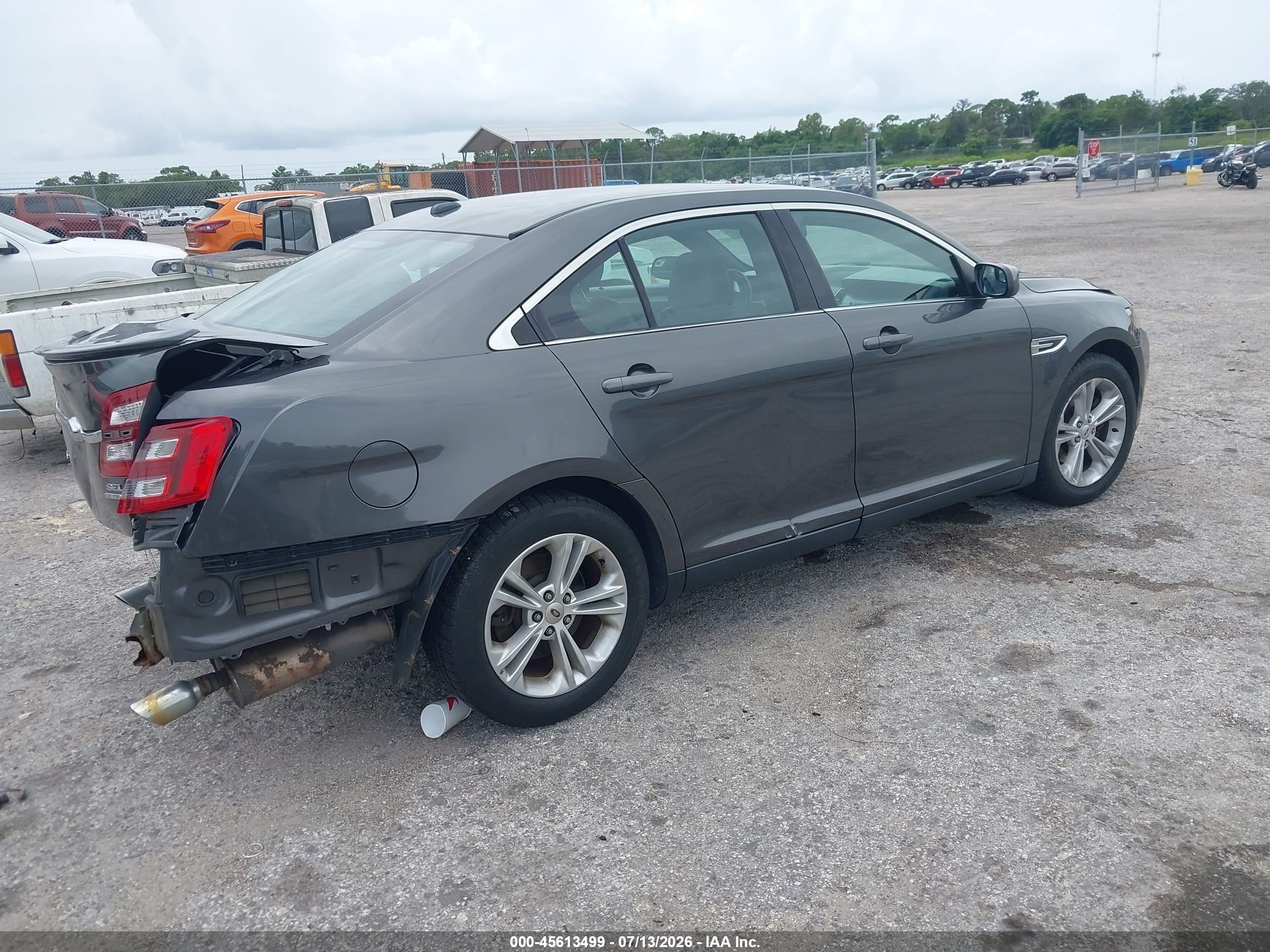 2015 Ford Taurus Sel Серый vin: 1FAHP2E81FG198988