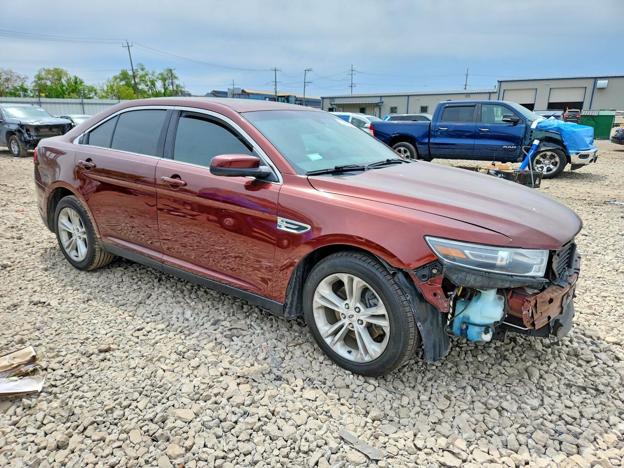 2015 Ford Taurus Sel Brown vin: 1FAHP2E81FG208631