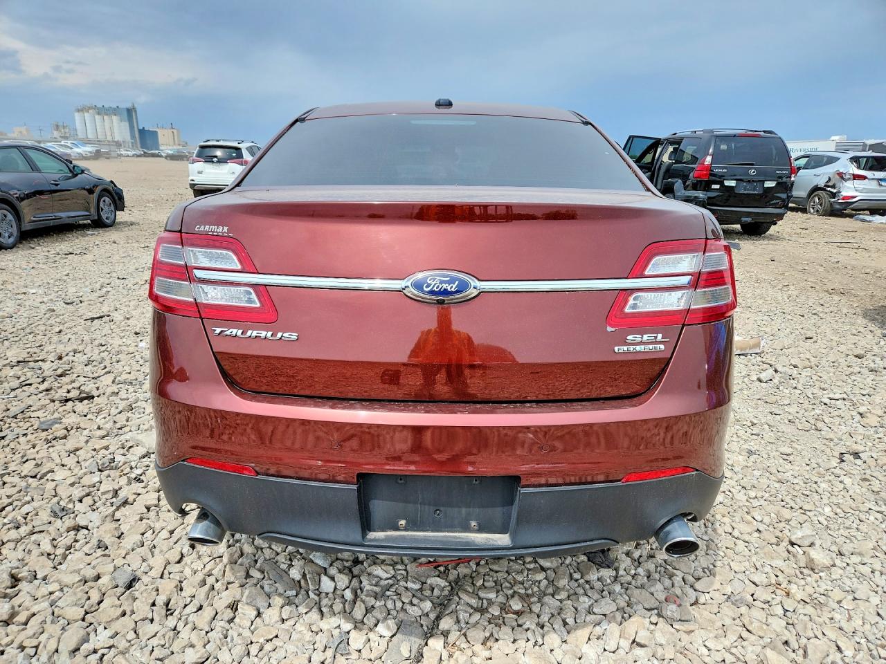 2015 Ford Taurus Sel Brown vin: 1FAHP2E81FG208631