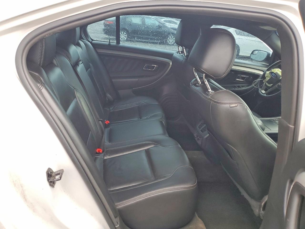 2013 Ford Taurus Sel White vin: 1FAHP2E82DG107465