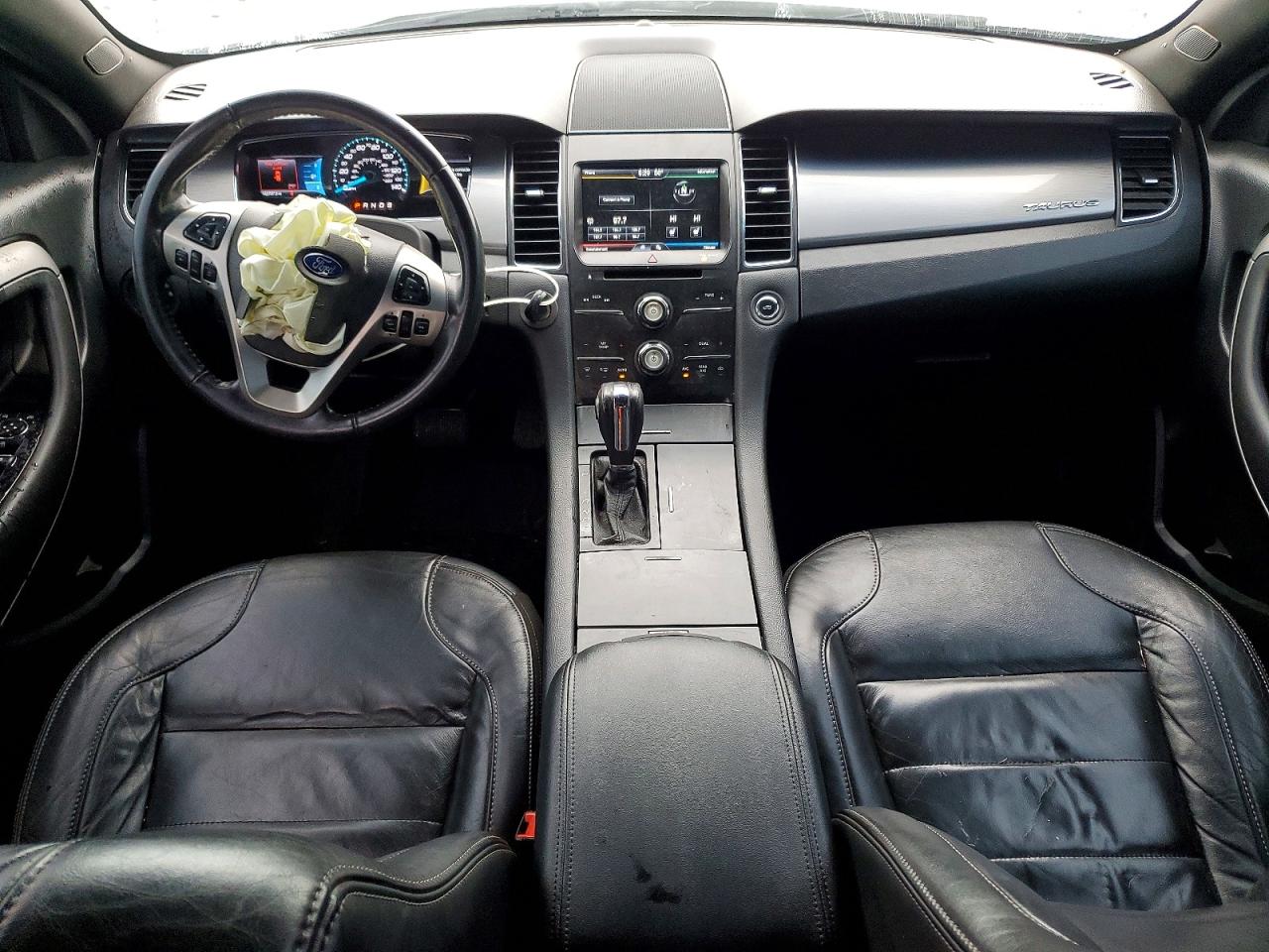 2013 Ford Taurus Sel White vin: 1FAHP2E82DG107465