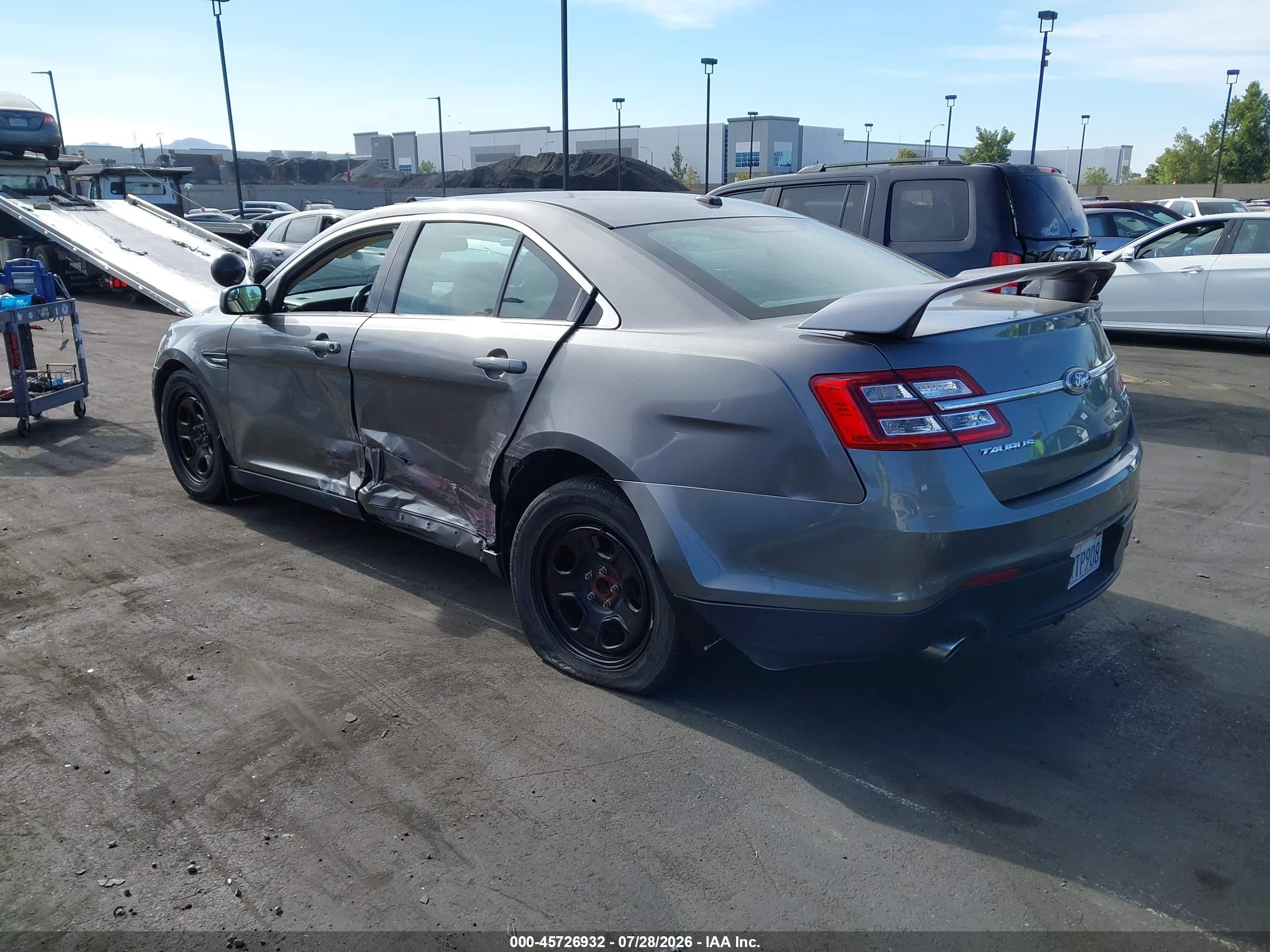 2013 Ford Taurus Sel Gray vin: 1FAHP2E82DG172428