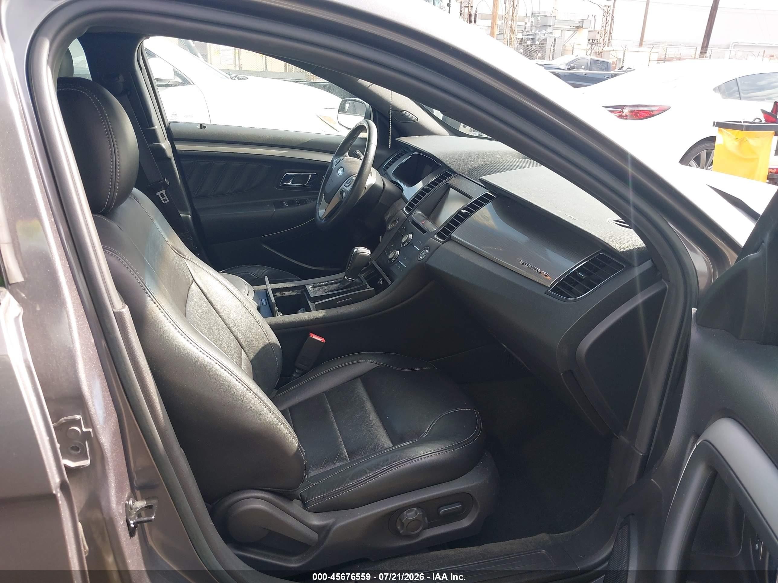 2013 Ford Taurus Sel Gray vin: 1FAHP2E82DG201670